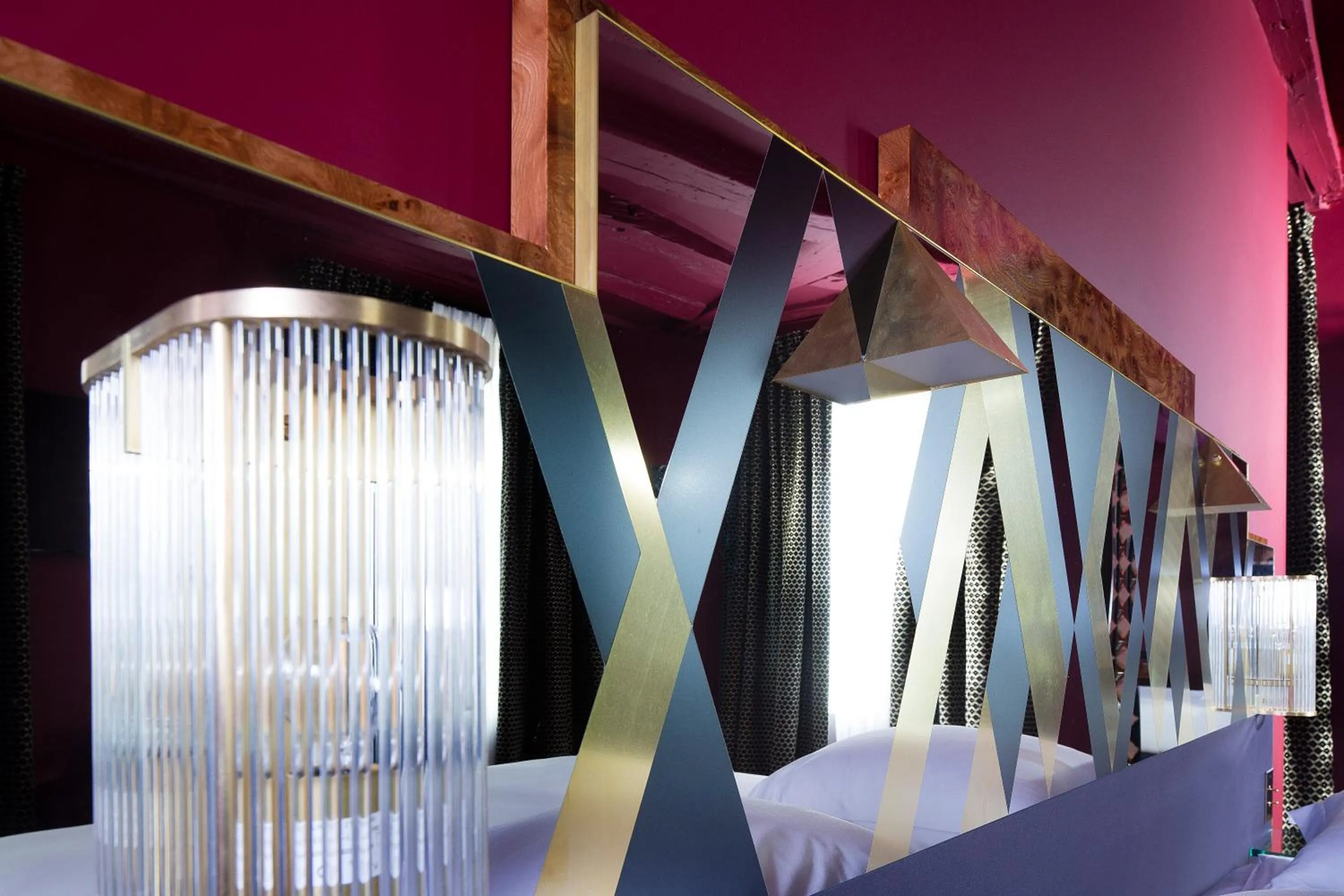 Decorative detail in Hôtel Saint-Marc