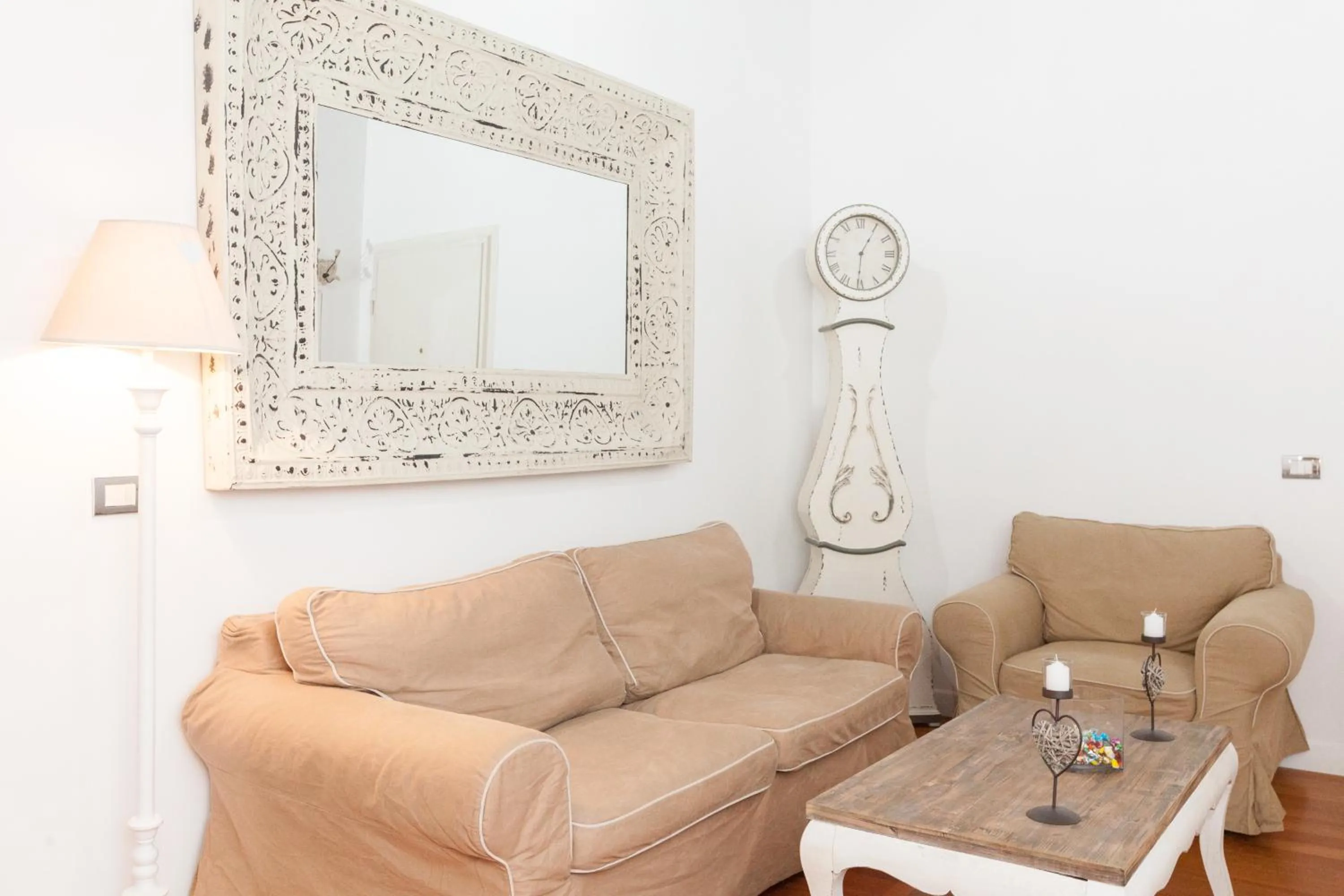 Seating area in La Maison de la vie