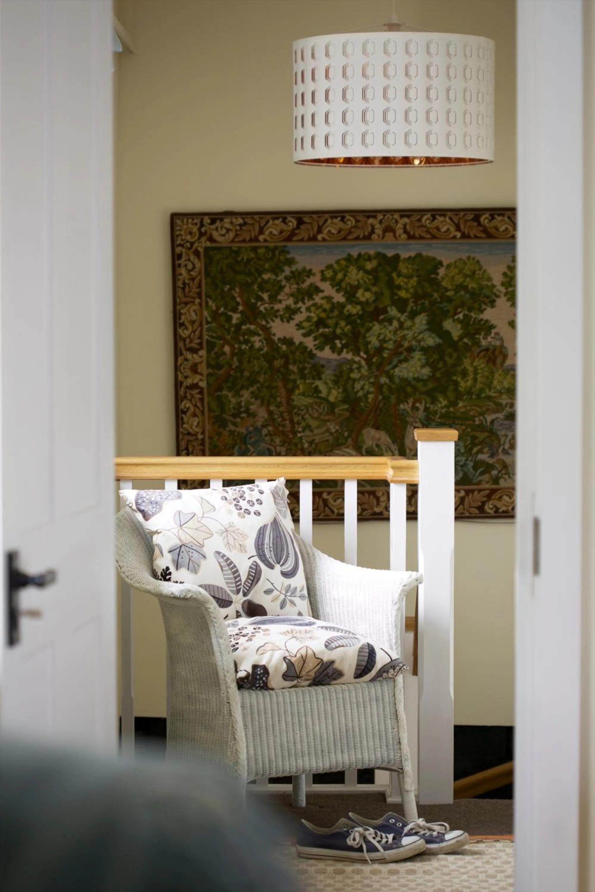 Decorative detail, Bed in The Royal Oak