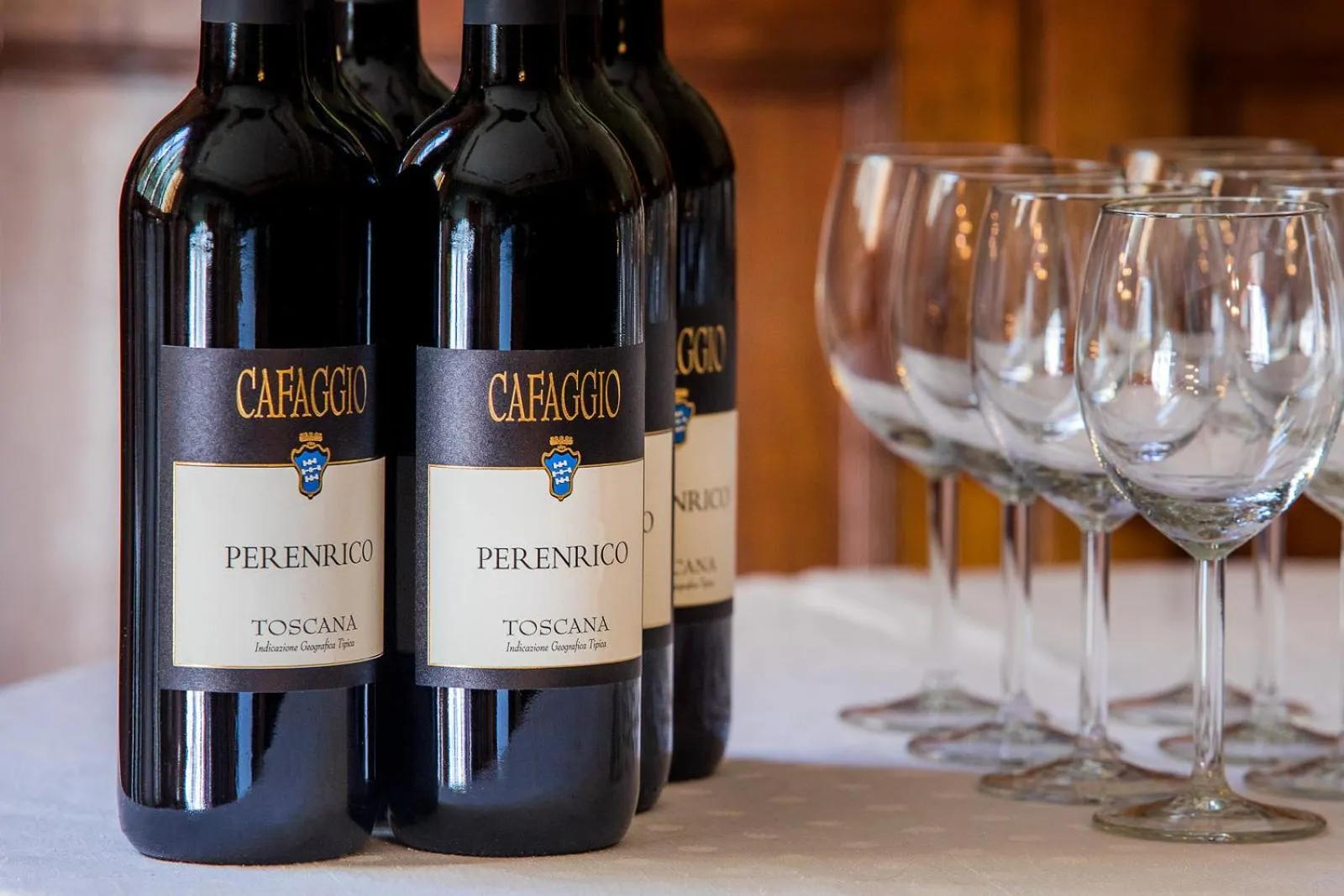 Drinks in Castello di Cafaggio