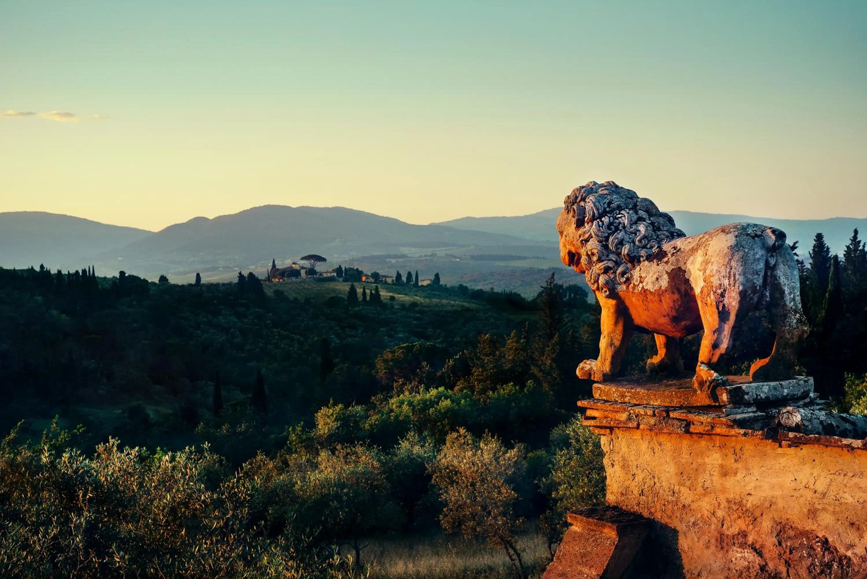 Natural landscape in Castello di Cafaggio