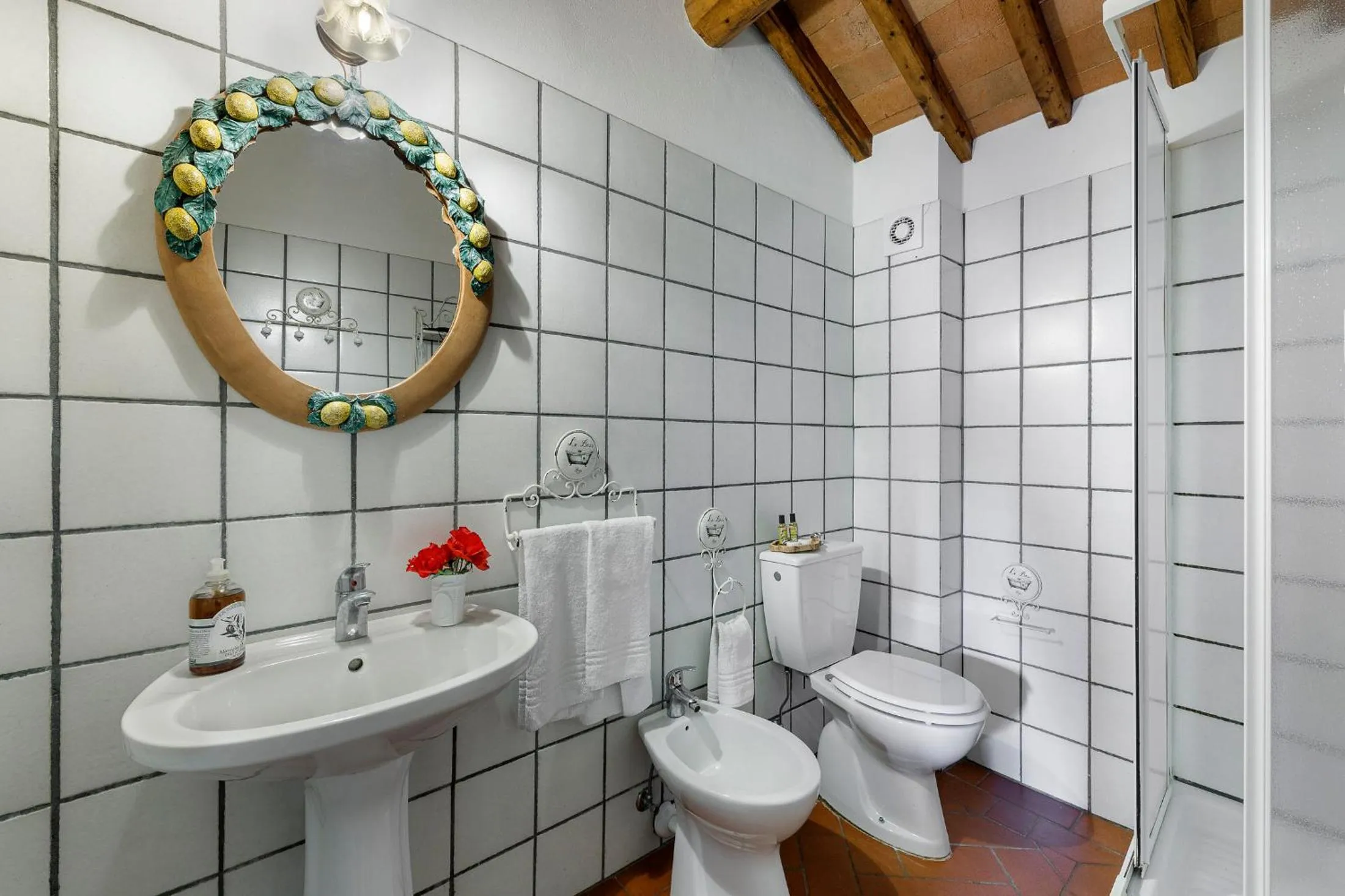 Bathroom in Castello di Cafaggio