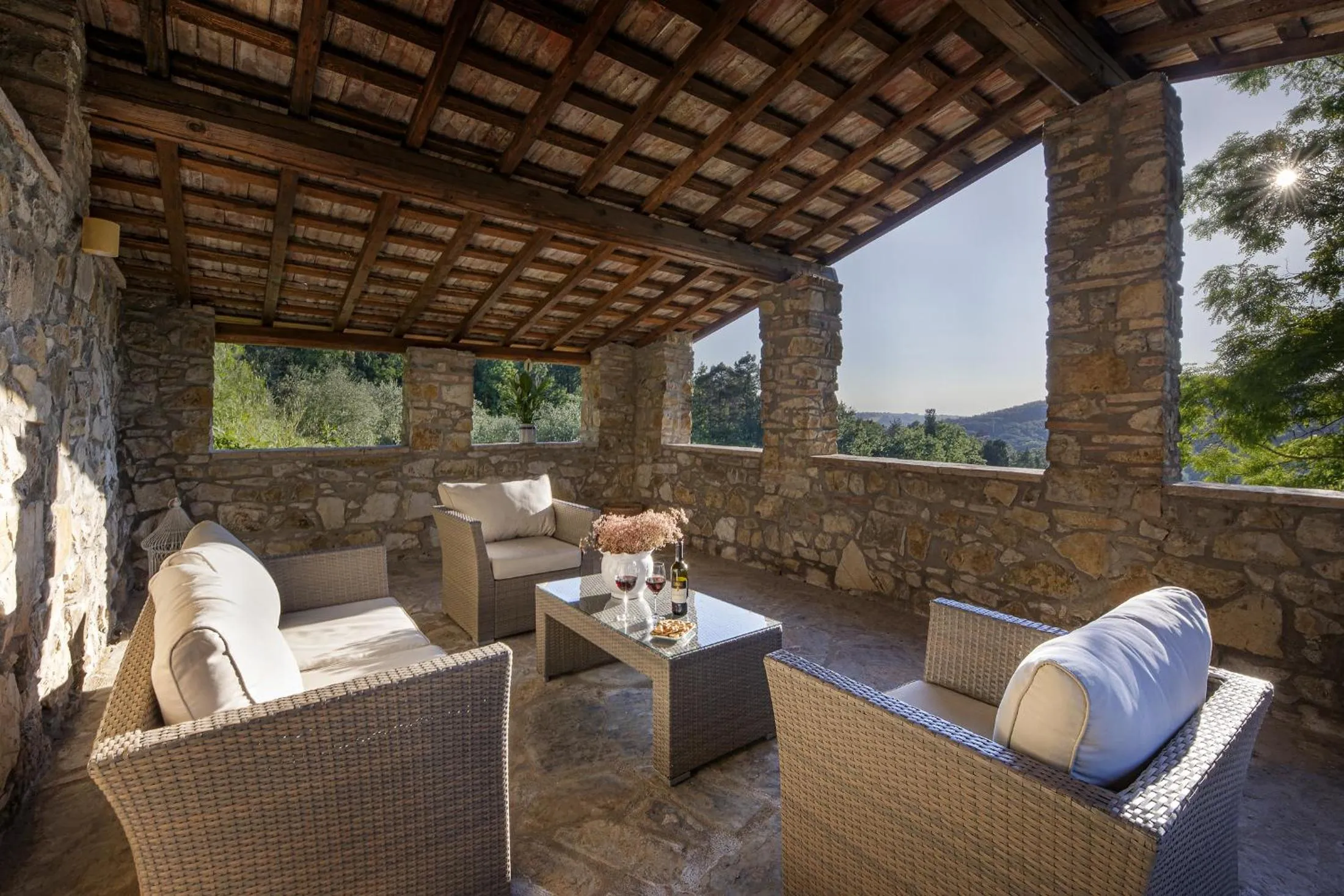 Natural landscape in Castello di Cafaggio