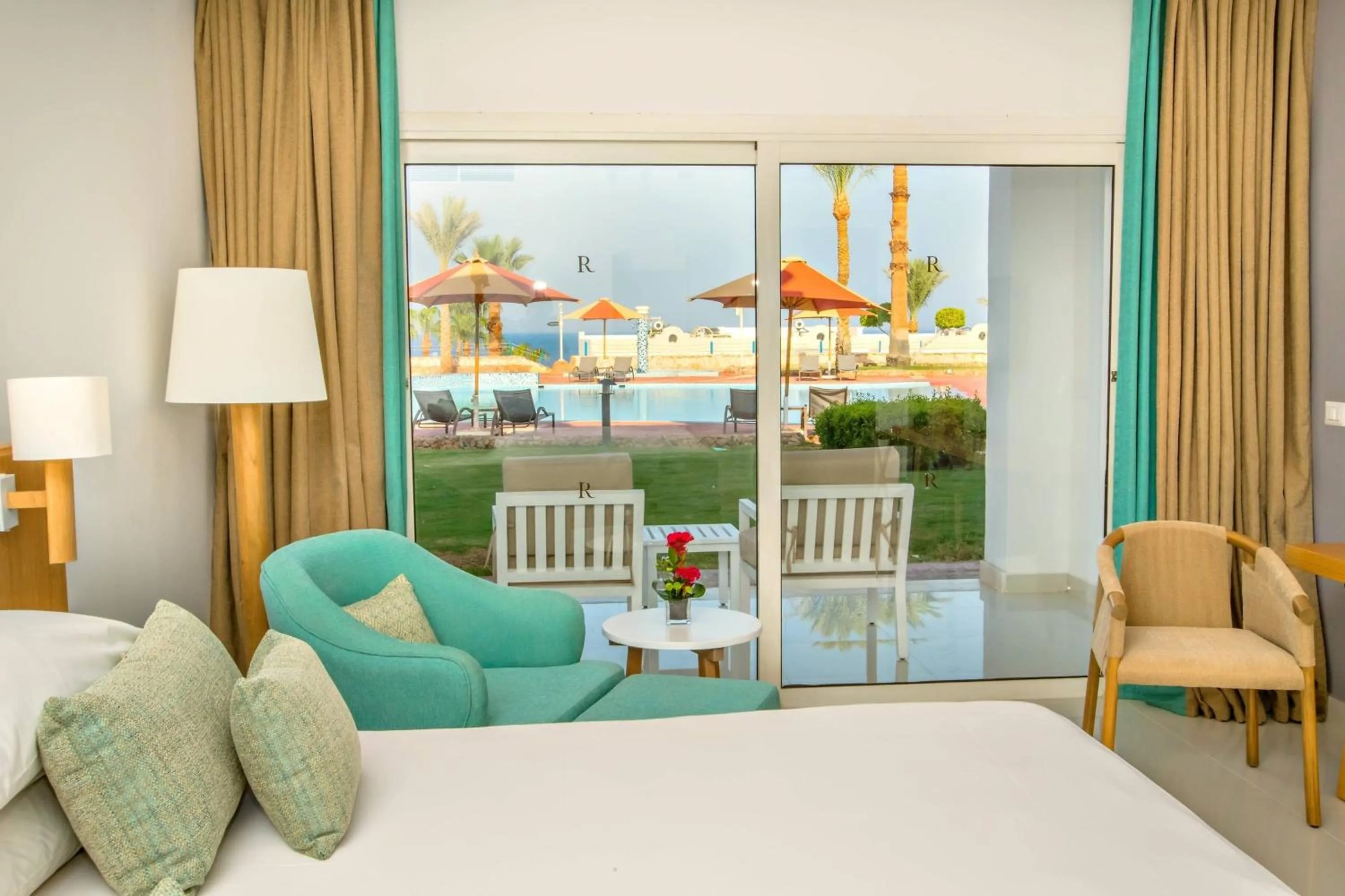 Photo of the whole room, Bed in Renaissance Sharm El Sheikh Golden View Beach Resort