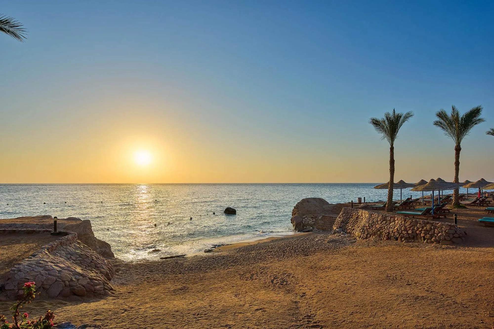 Sunrise in Renaissance Sharm El Sheikh Golden View Beach Resort