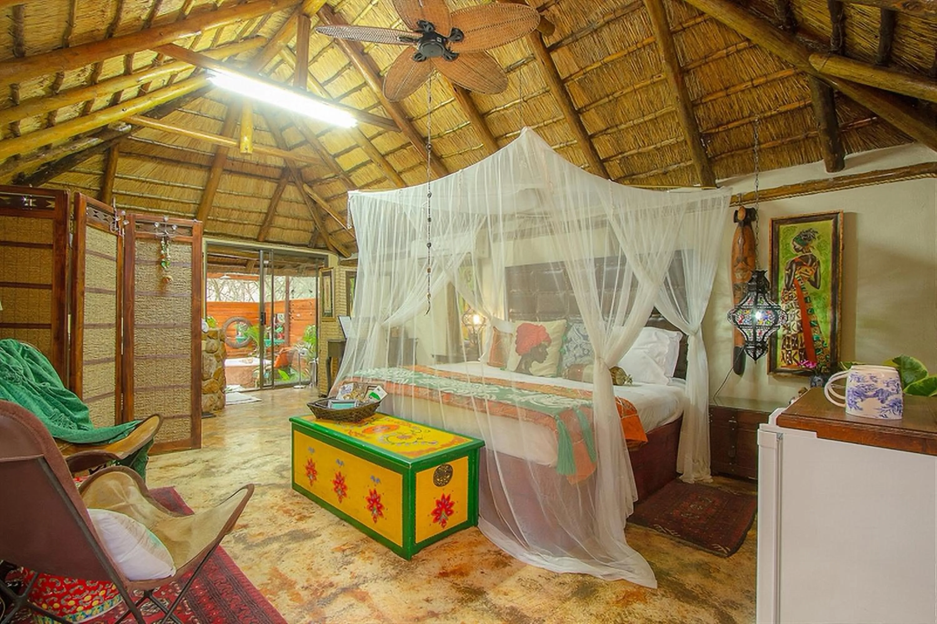 Shower in Wielewaal Bush Lodge