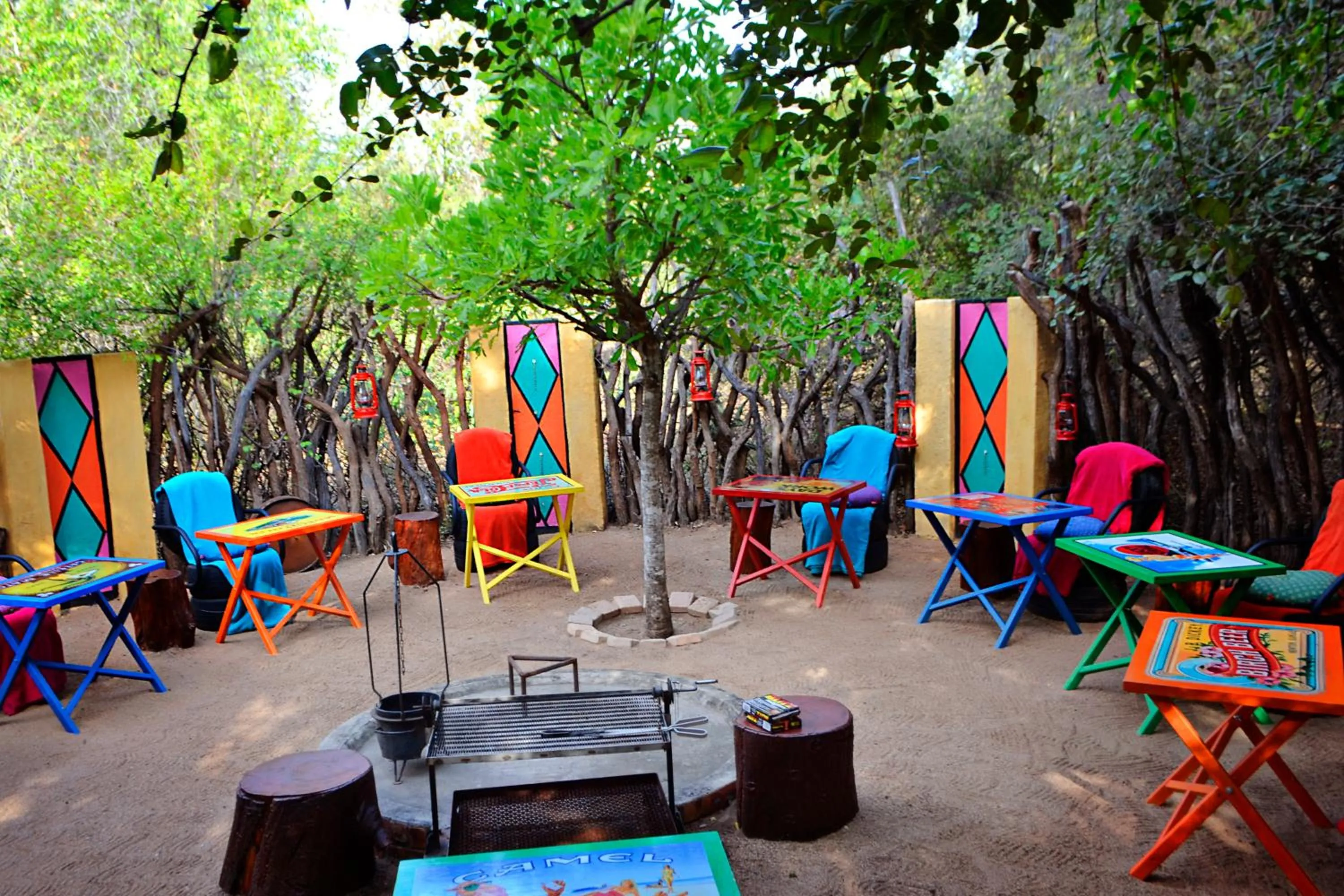 Restaurant/places to eat in Wielewaal Bush Lodge