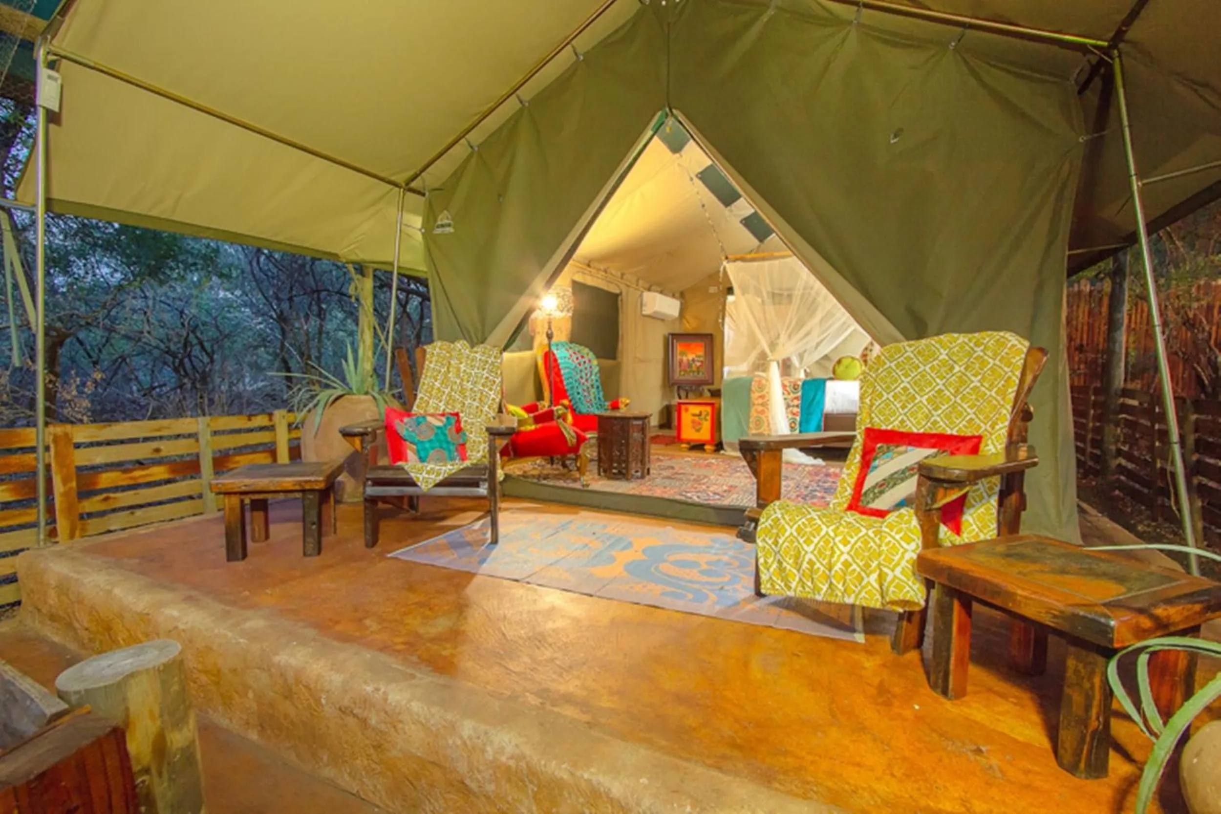 Shower in Wielewaal Bush Lodge