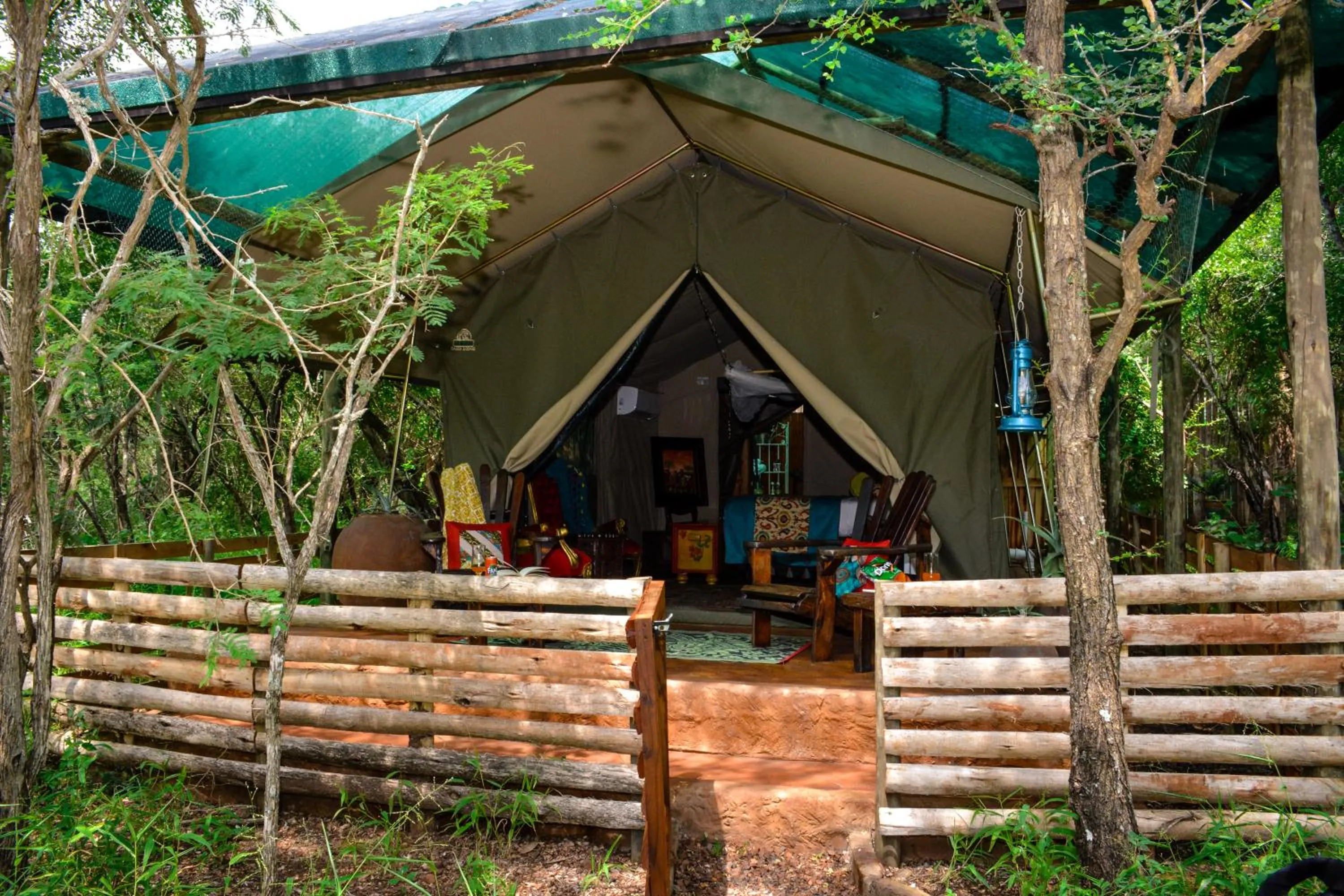 Shower in Wielewaal Bush Lodge