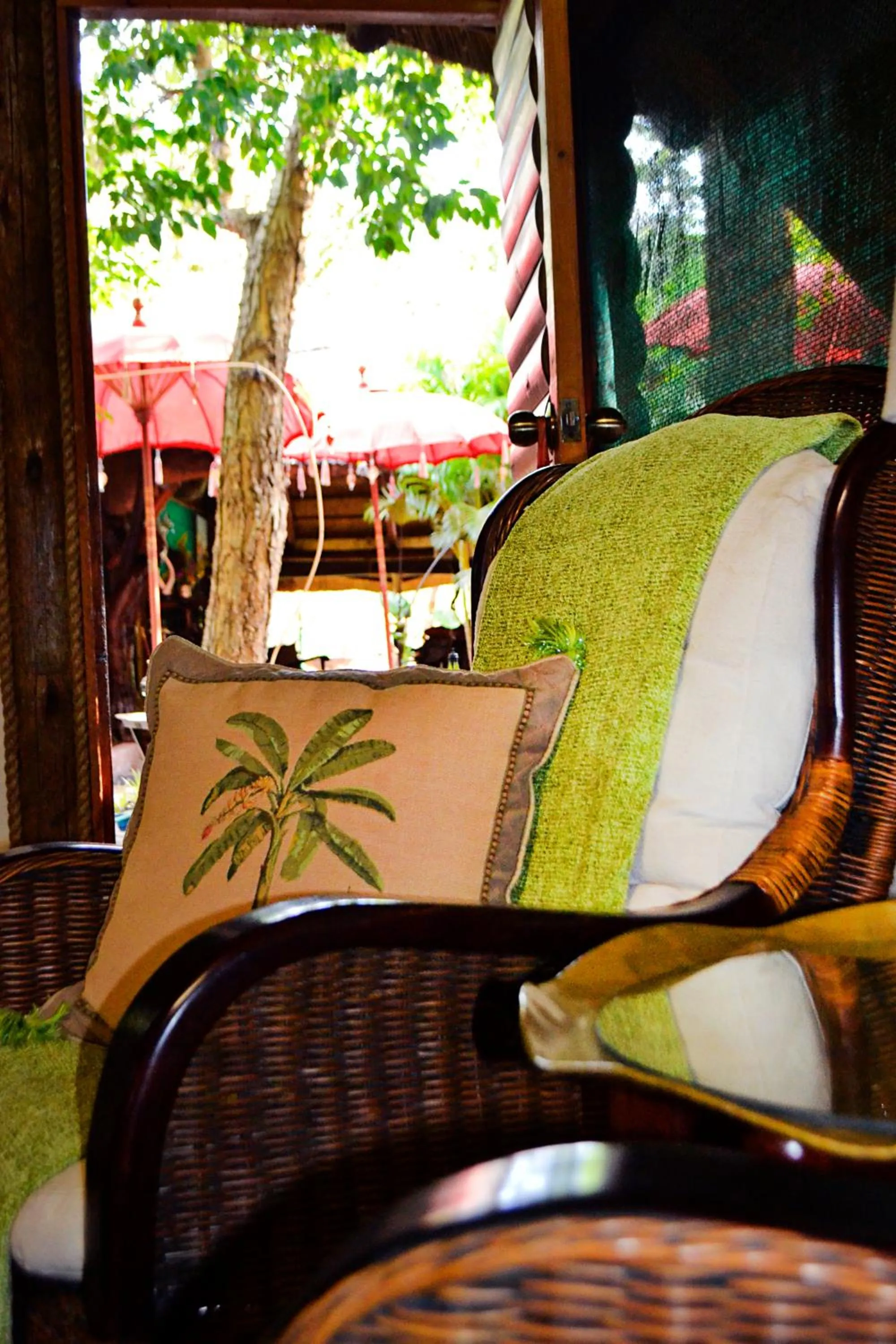 Decorative detail in Wielewaal Bush Lodge