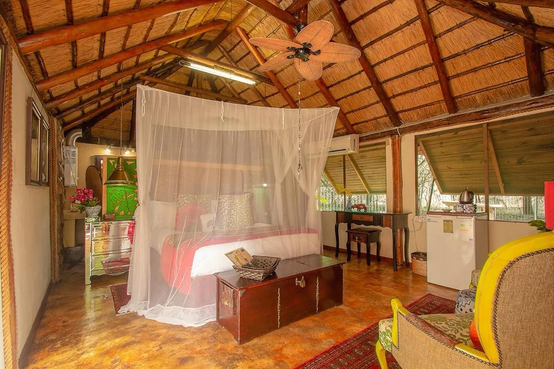 Double Room with Private Bathroom - single occupancy in Wielewaal Bush Lodge Double Room with Private Bathroom - single occupancy in Wielewaal Bush Lodge