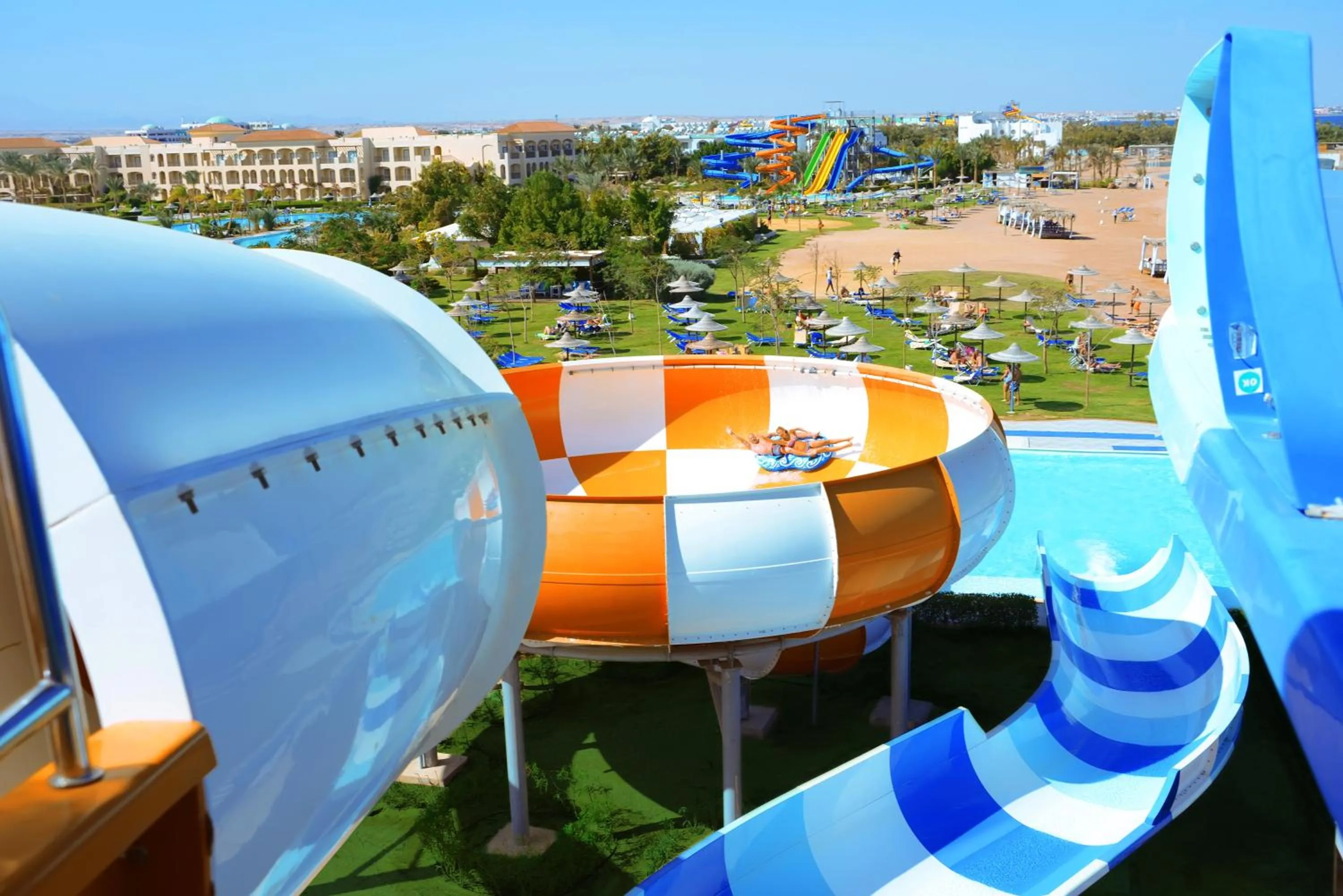 Aqua park in JAZ Aquamarine