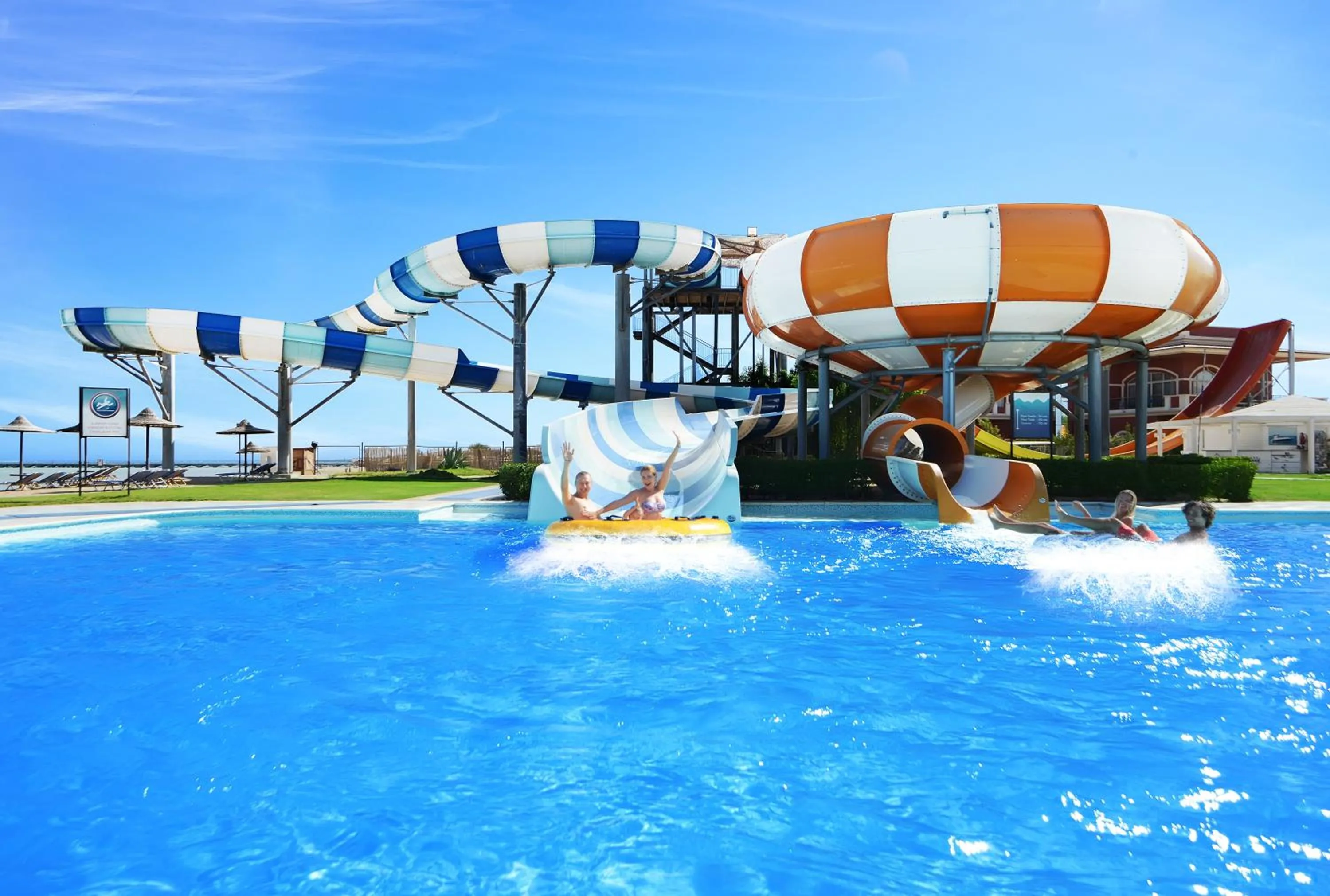 Aqua park in JAZ Aquamarine