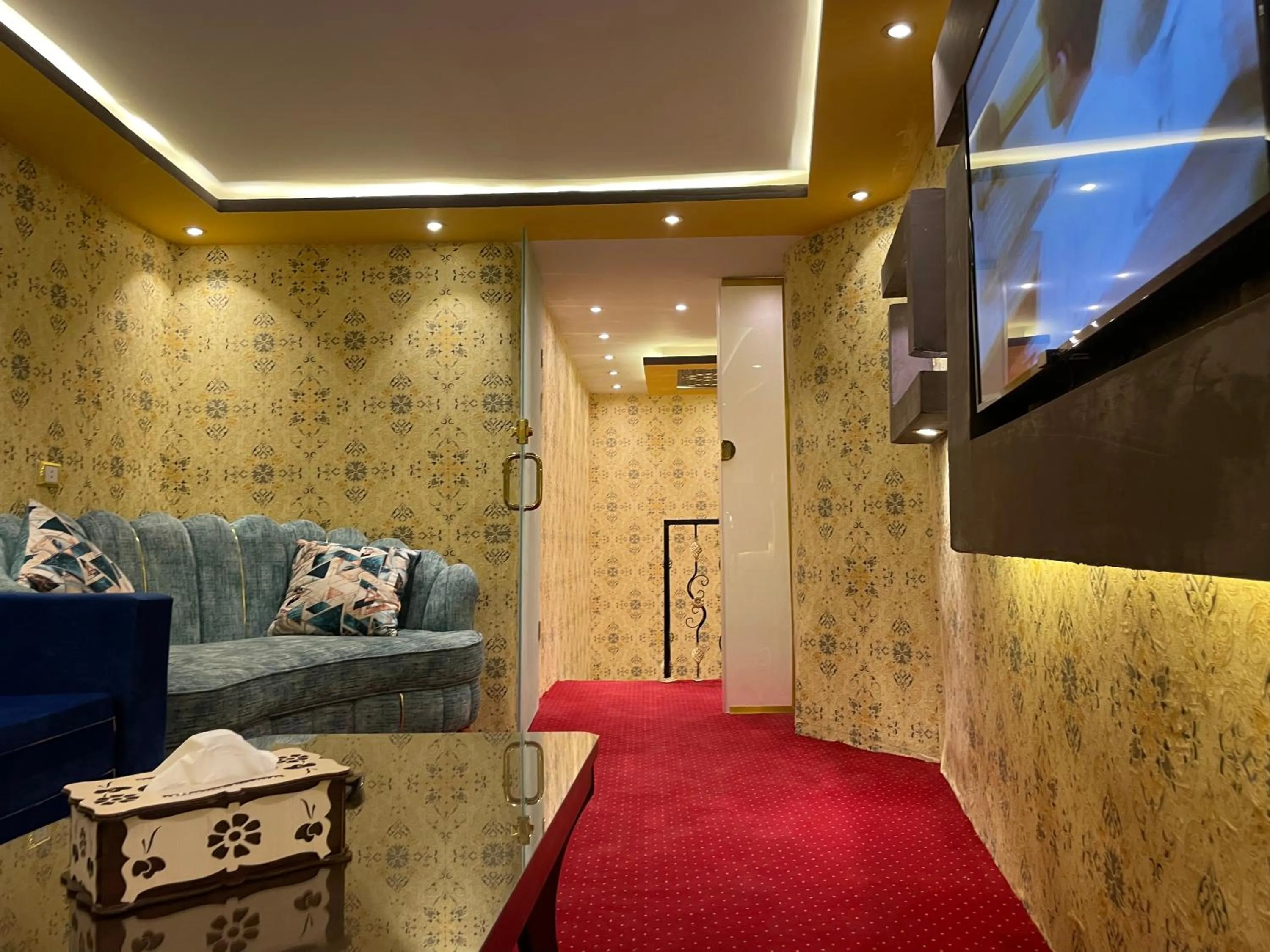 Living room in Cairo Inn