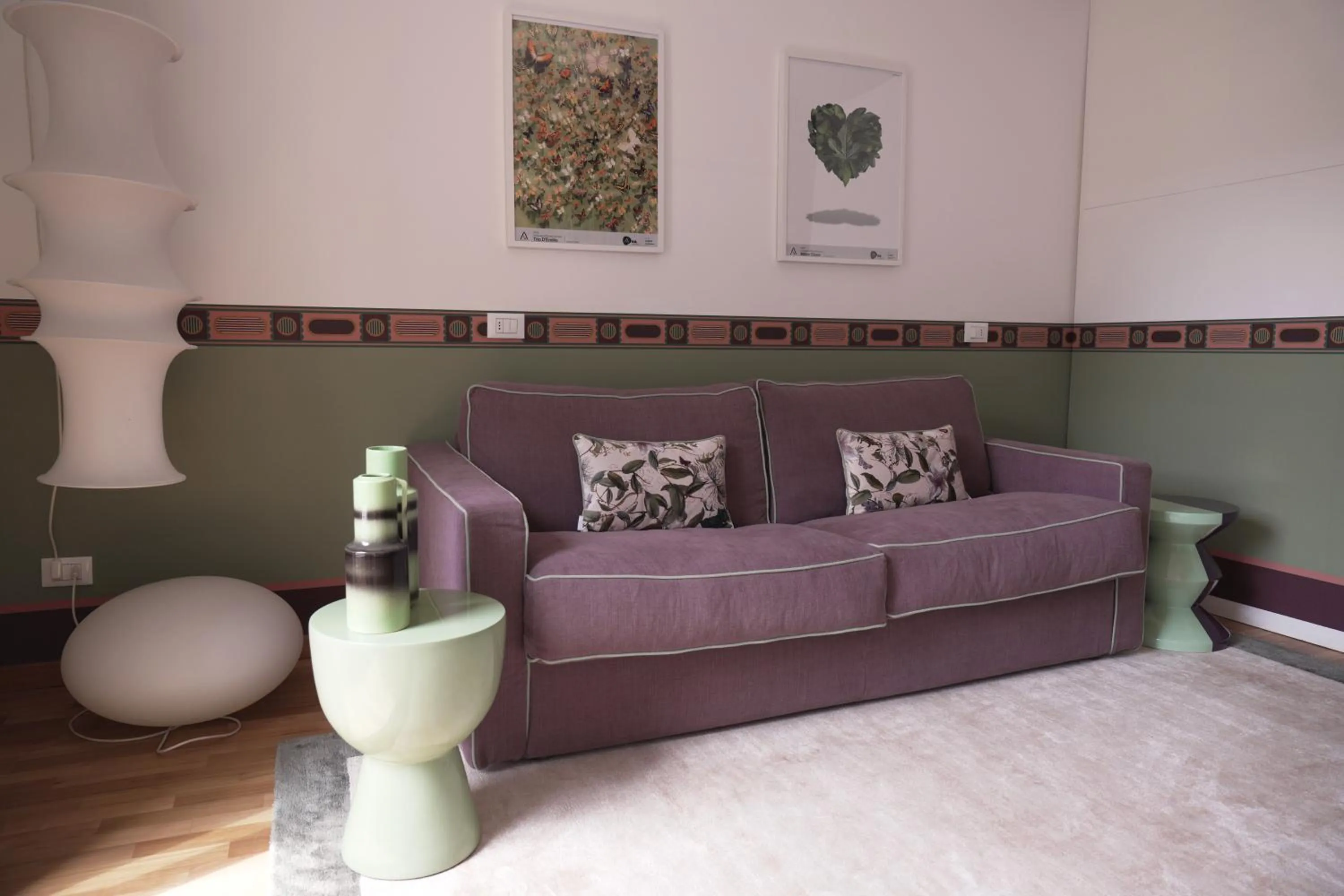 Living room in Porta Garibaldi