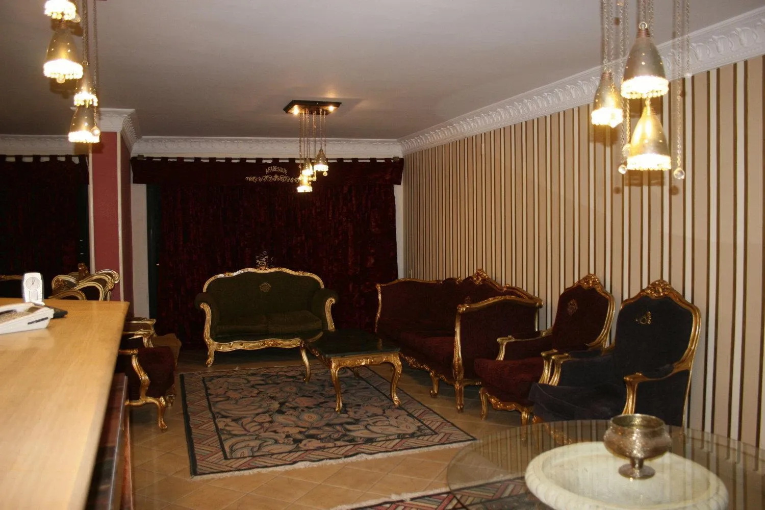 Lobby or reception in Arabesque Hotel