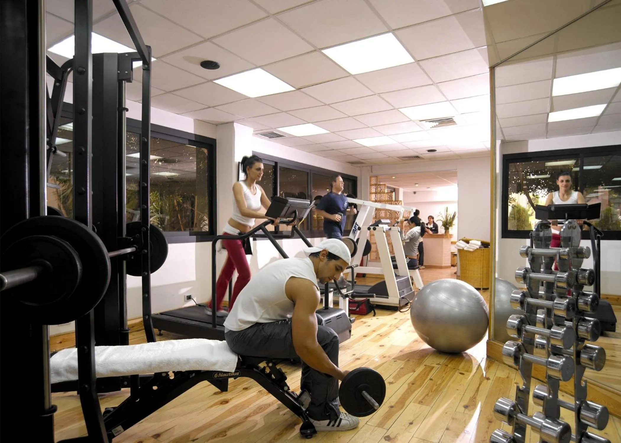 Fitness centre/facilities in Le Passage Cairo Hotel & Casino