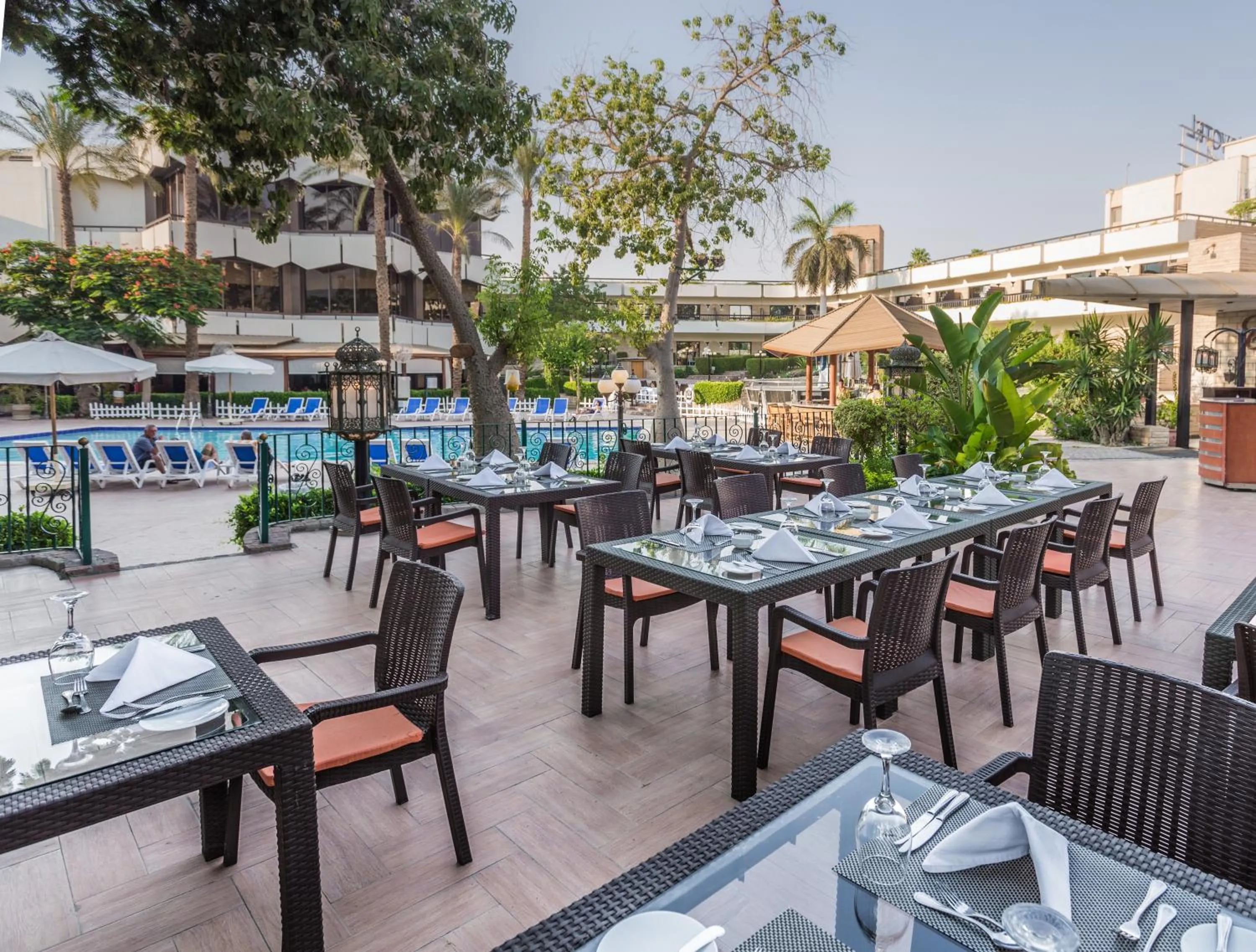 Restaurant/places to eat in Le Passage Cairo Hotel & Casino