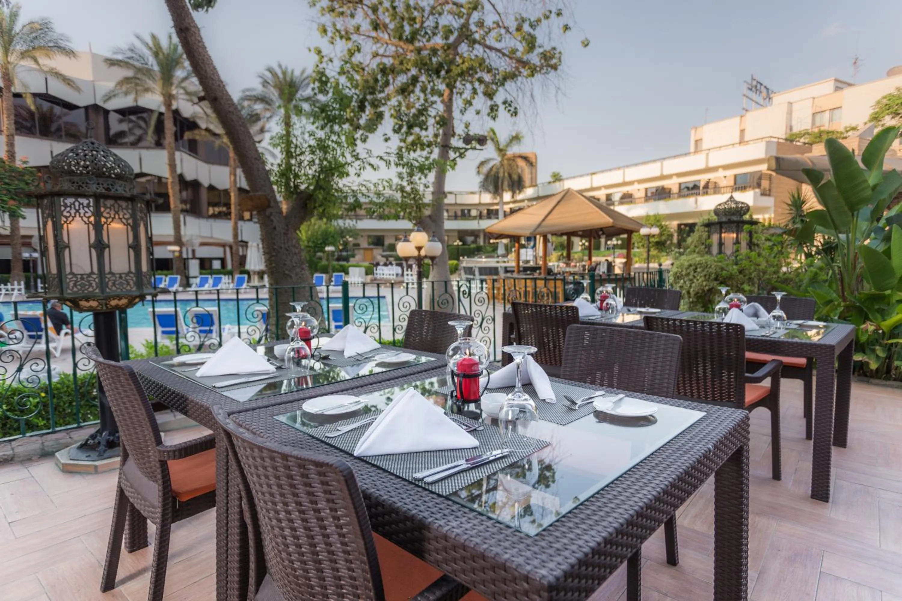 Restaurant/places to eat in Le Passage Cairo Hotel & Casino