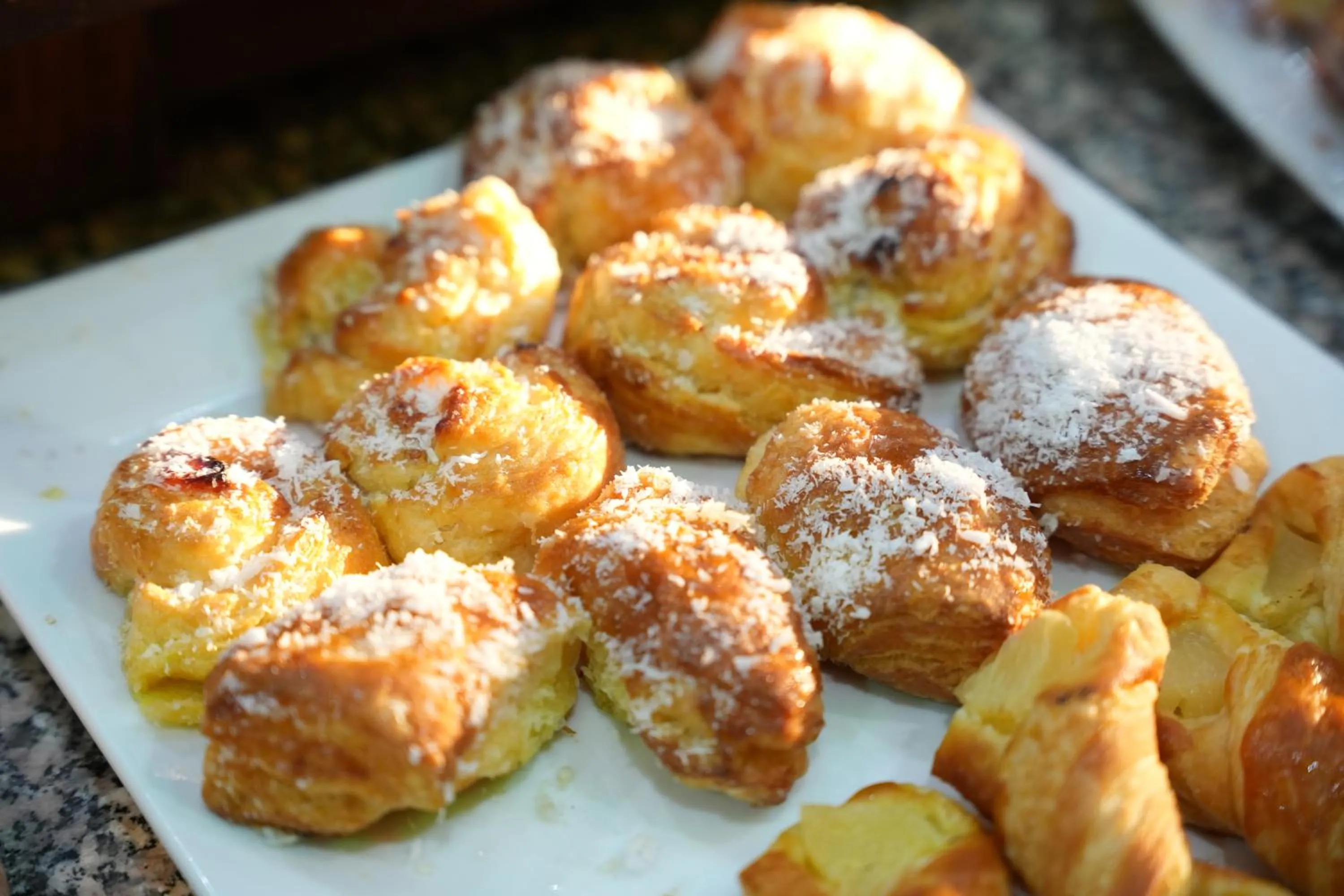 Buffet breakfast in Gaddis Hotel, Suites and Apartments