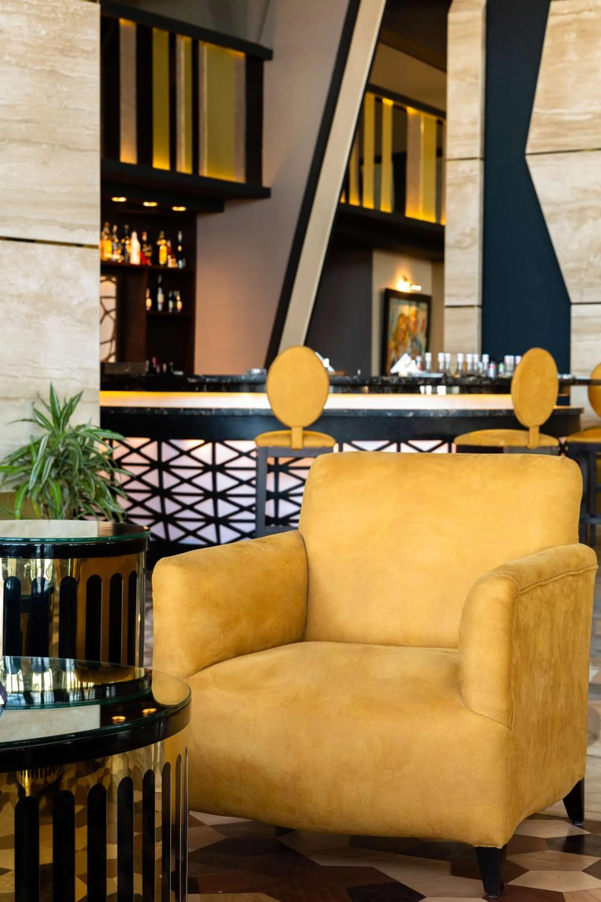 Night in Radisson Blu Hotel & Convention Center, Alexandria