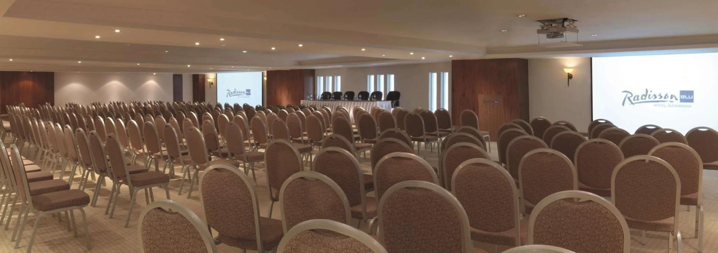 On site in Radisson Blu Hotel & Convention Center, Alexandria