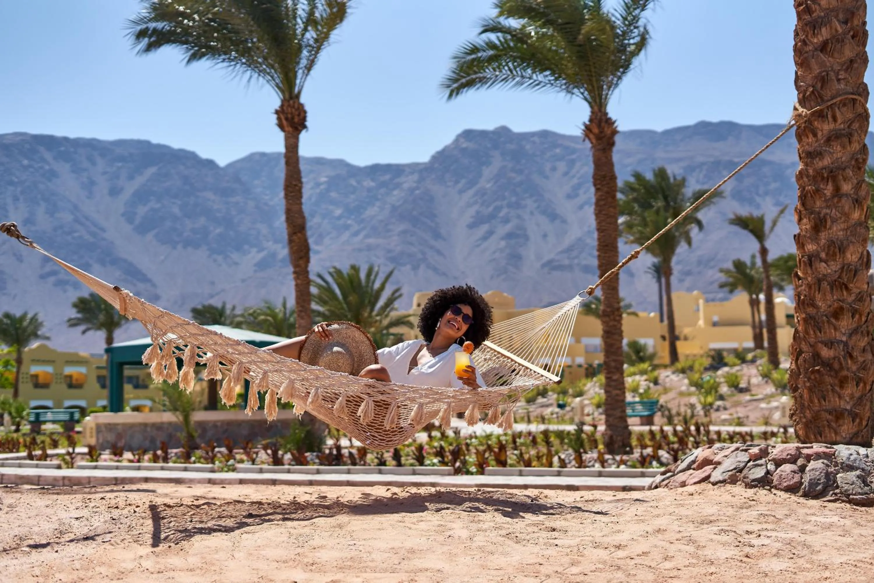 People in The Bayview Taba Heights Resort