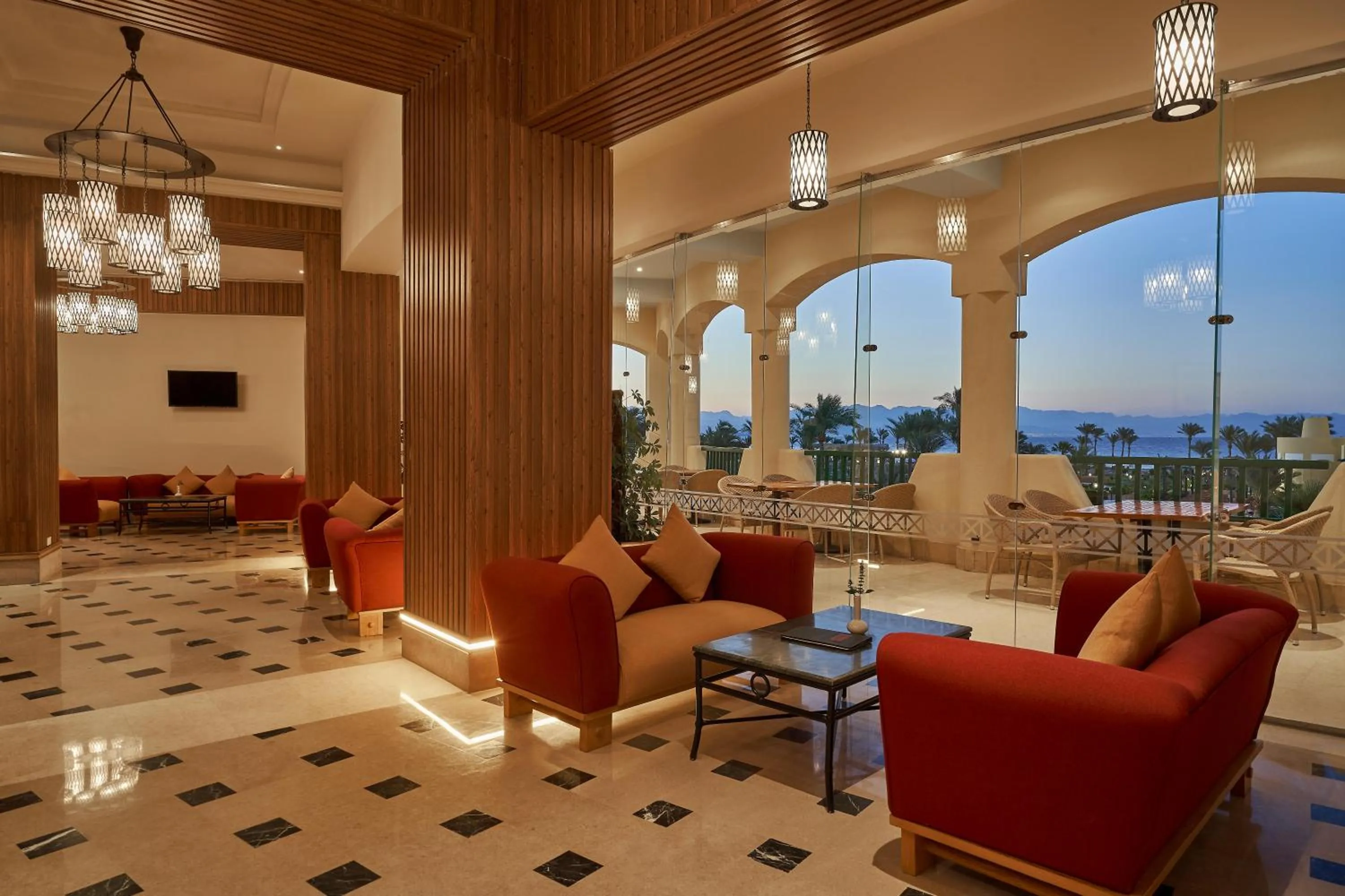 Lobby or reception in The Bayview Taba Heights Resort