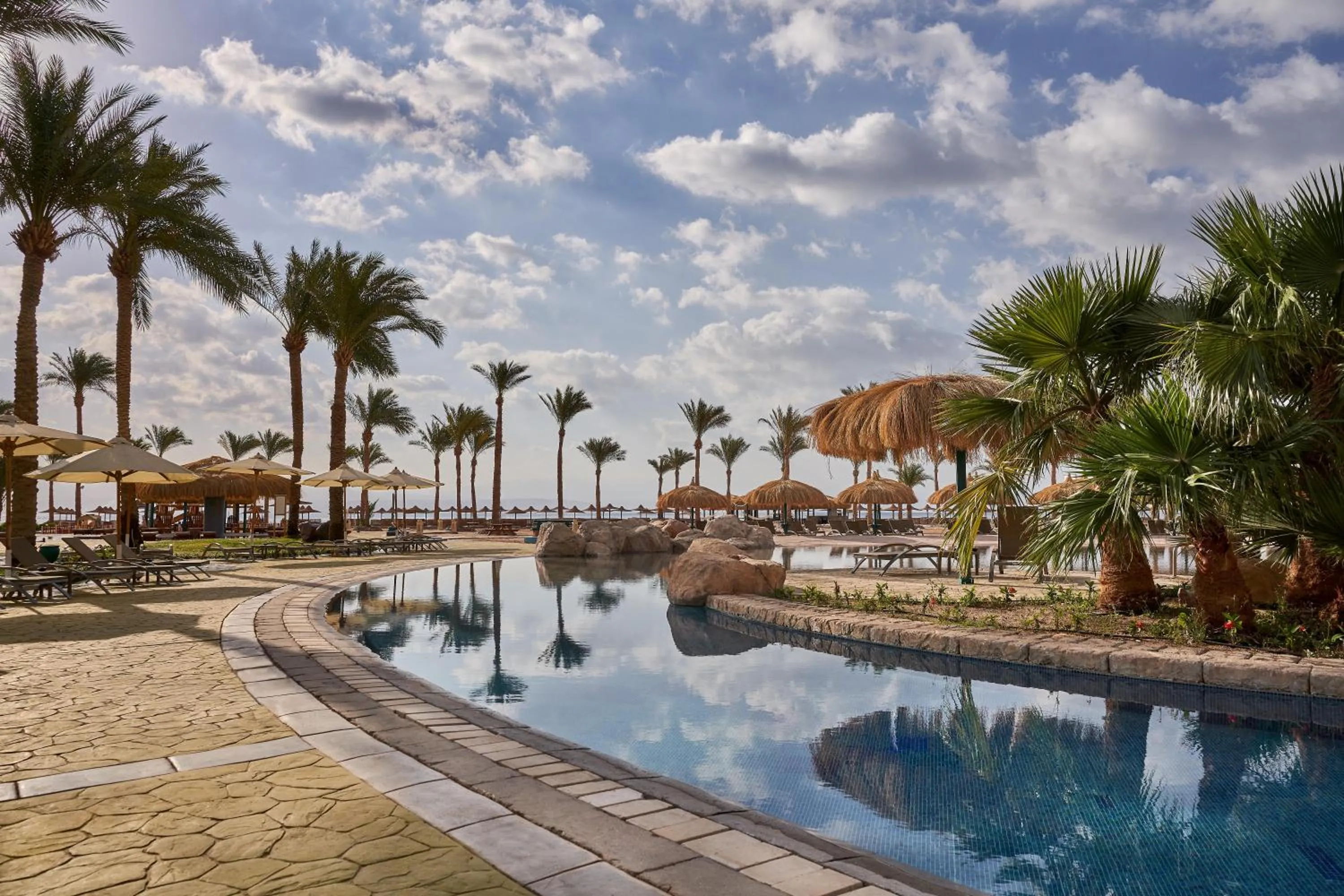Swimming pool in The Bayview Taba Heights Resort