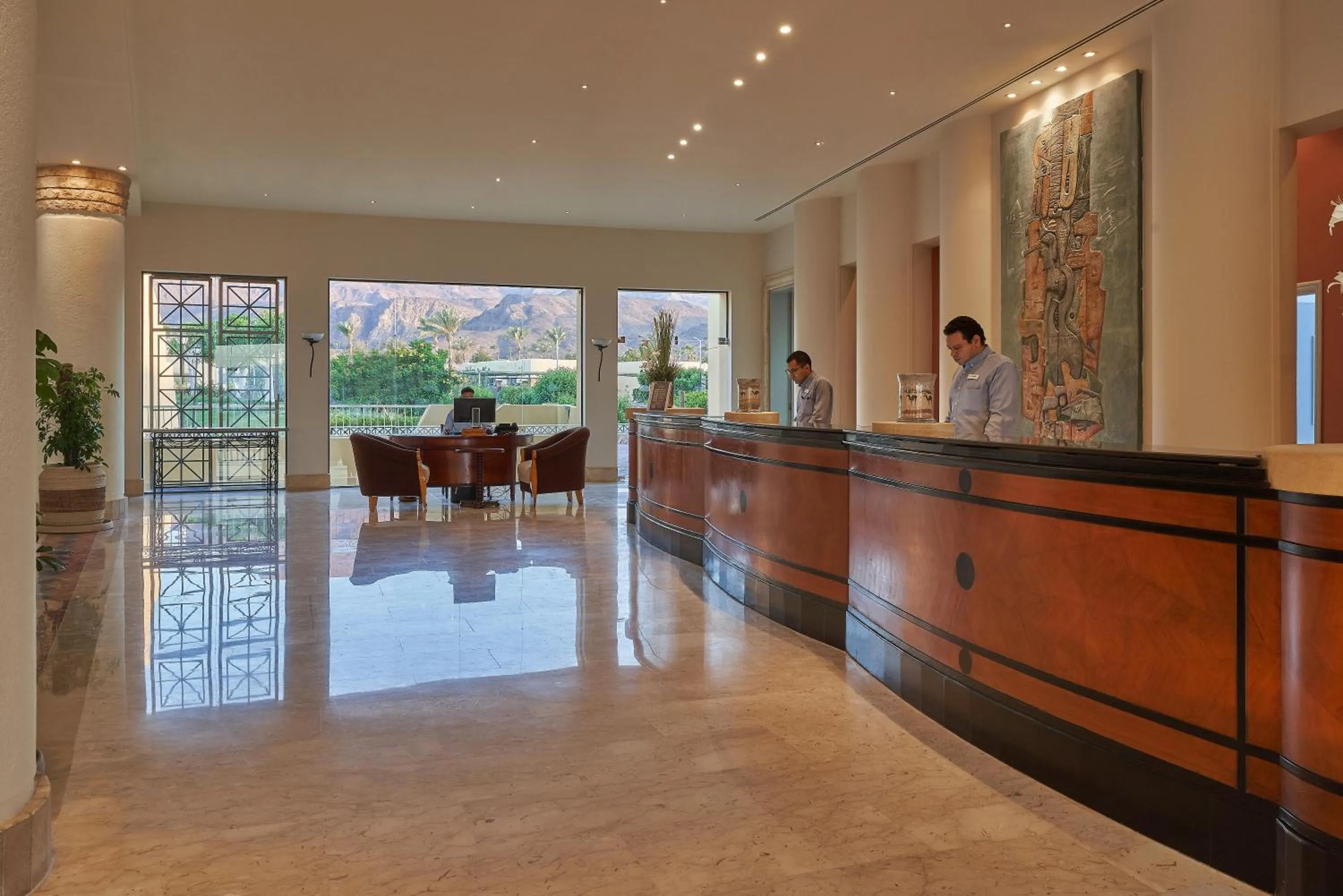 Lobby or reception in The Bayview Taba Heights Resort