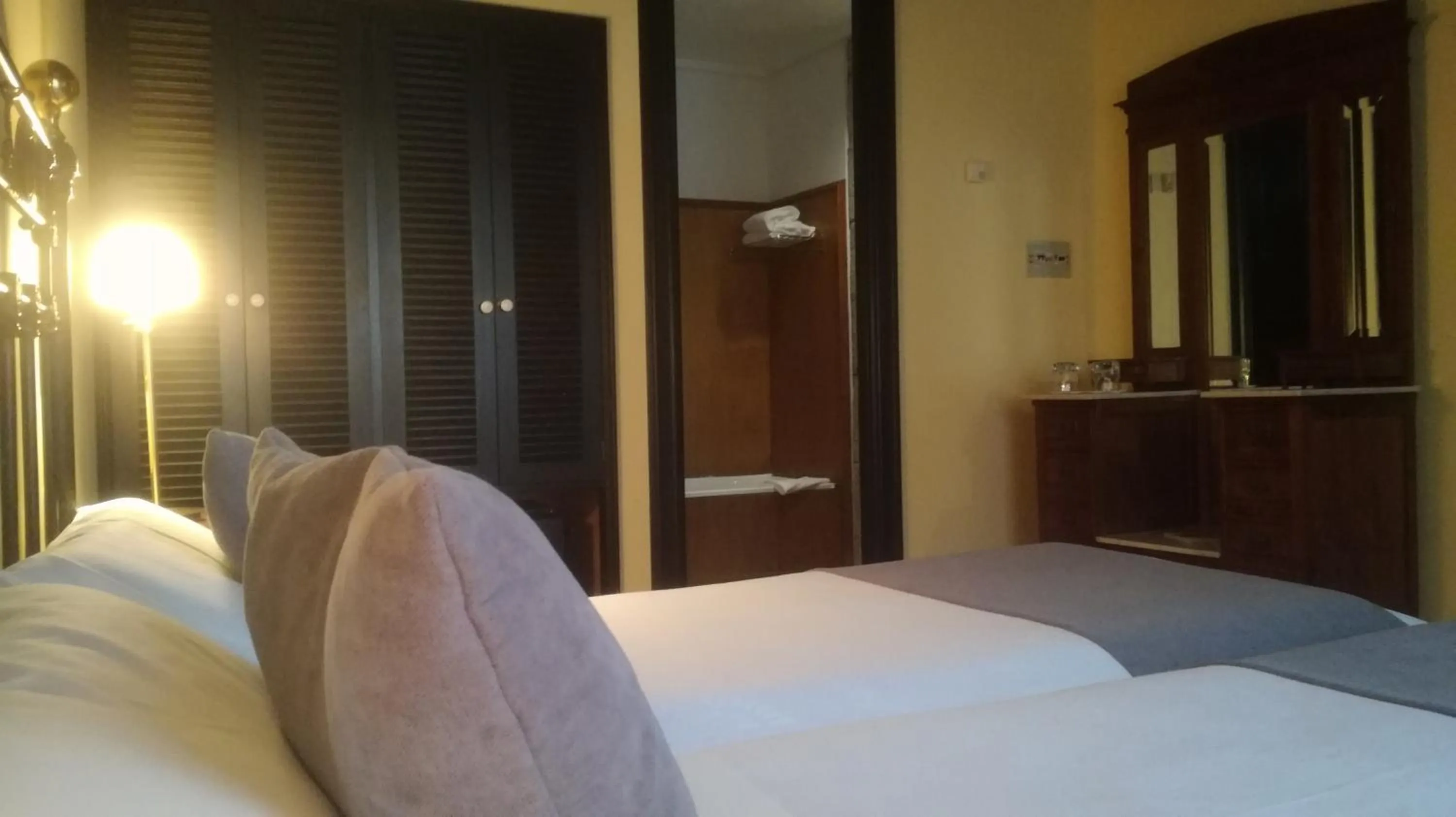 Bed in Pazo da Merced