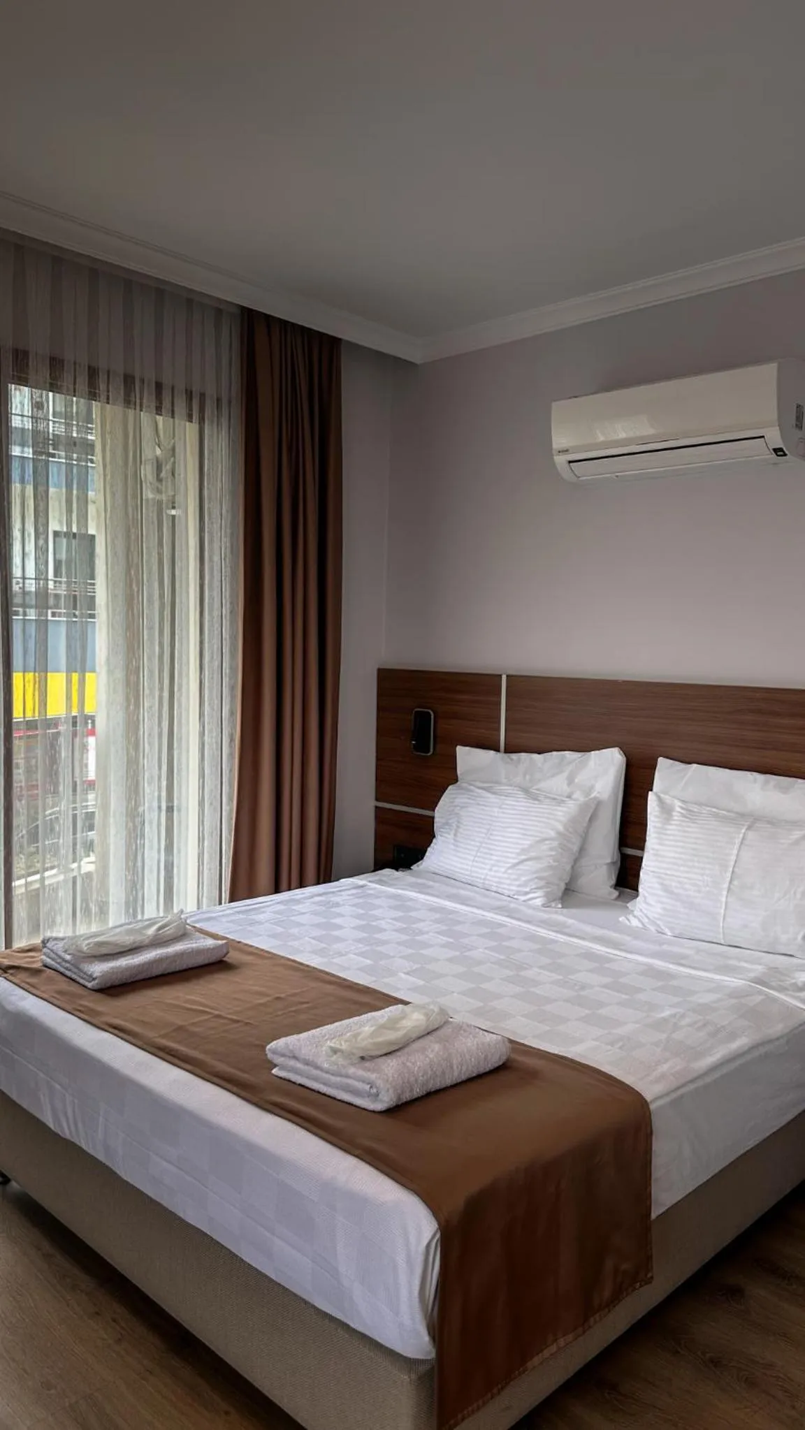 Bed in Gulluk Life Hotel