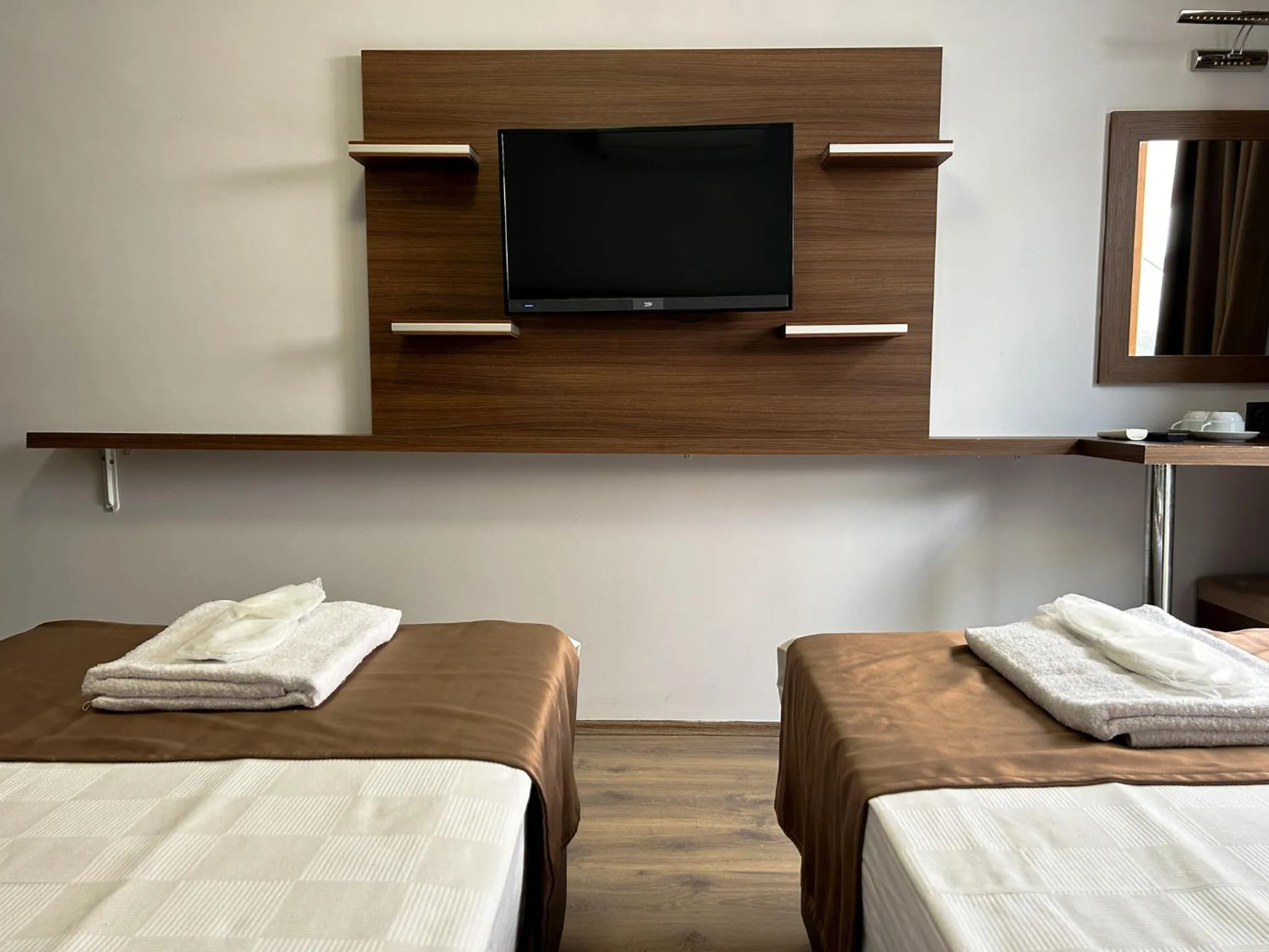 Bed in Gulluk Life Hotel