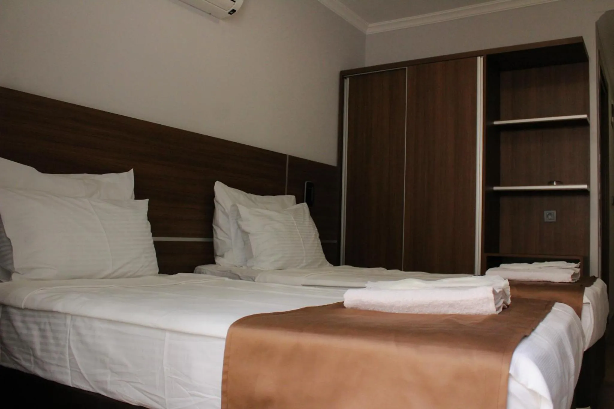 Bed in Gulluk Life Hotel