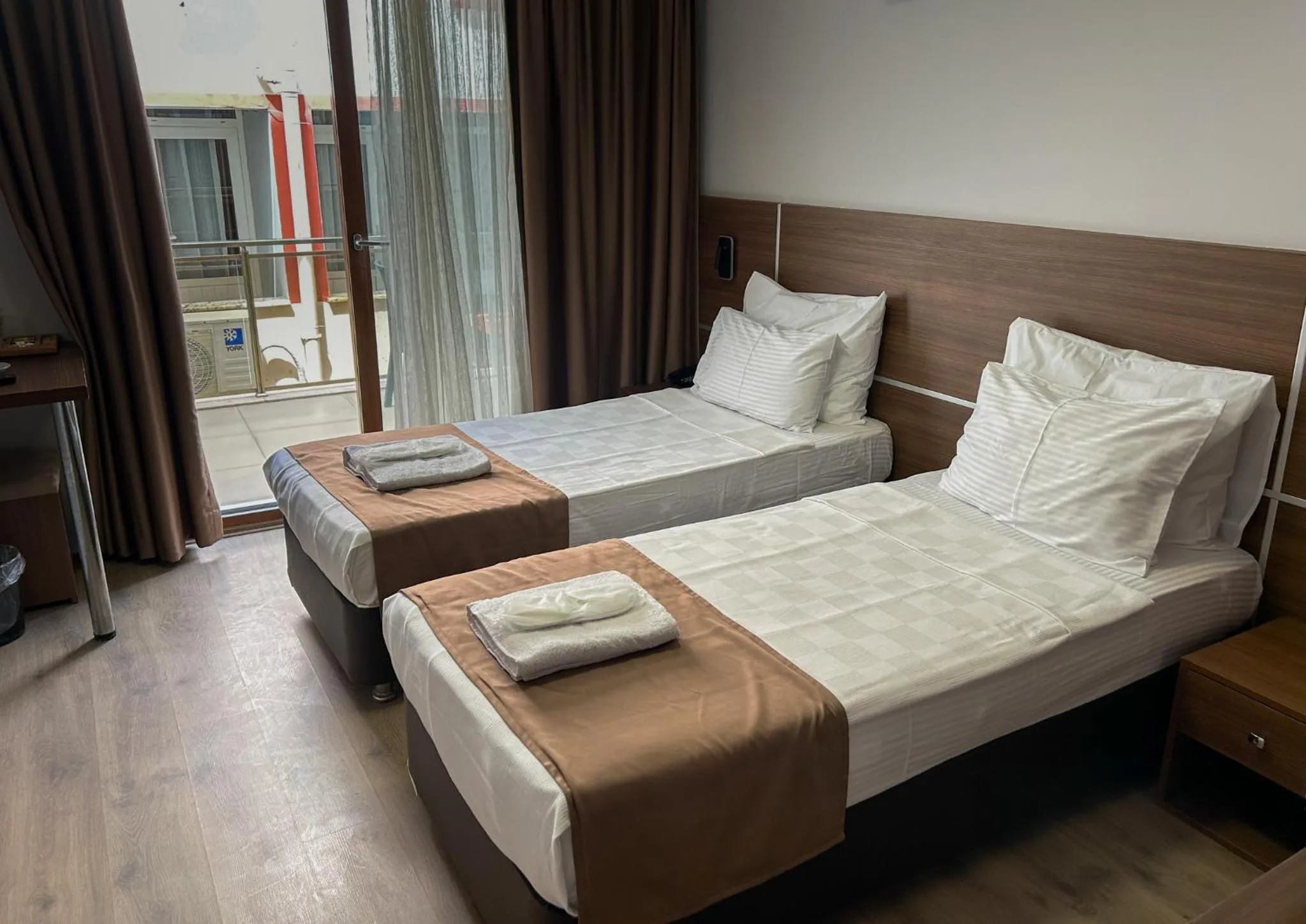 Bed in Gulluk Life Hotel