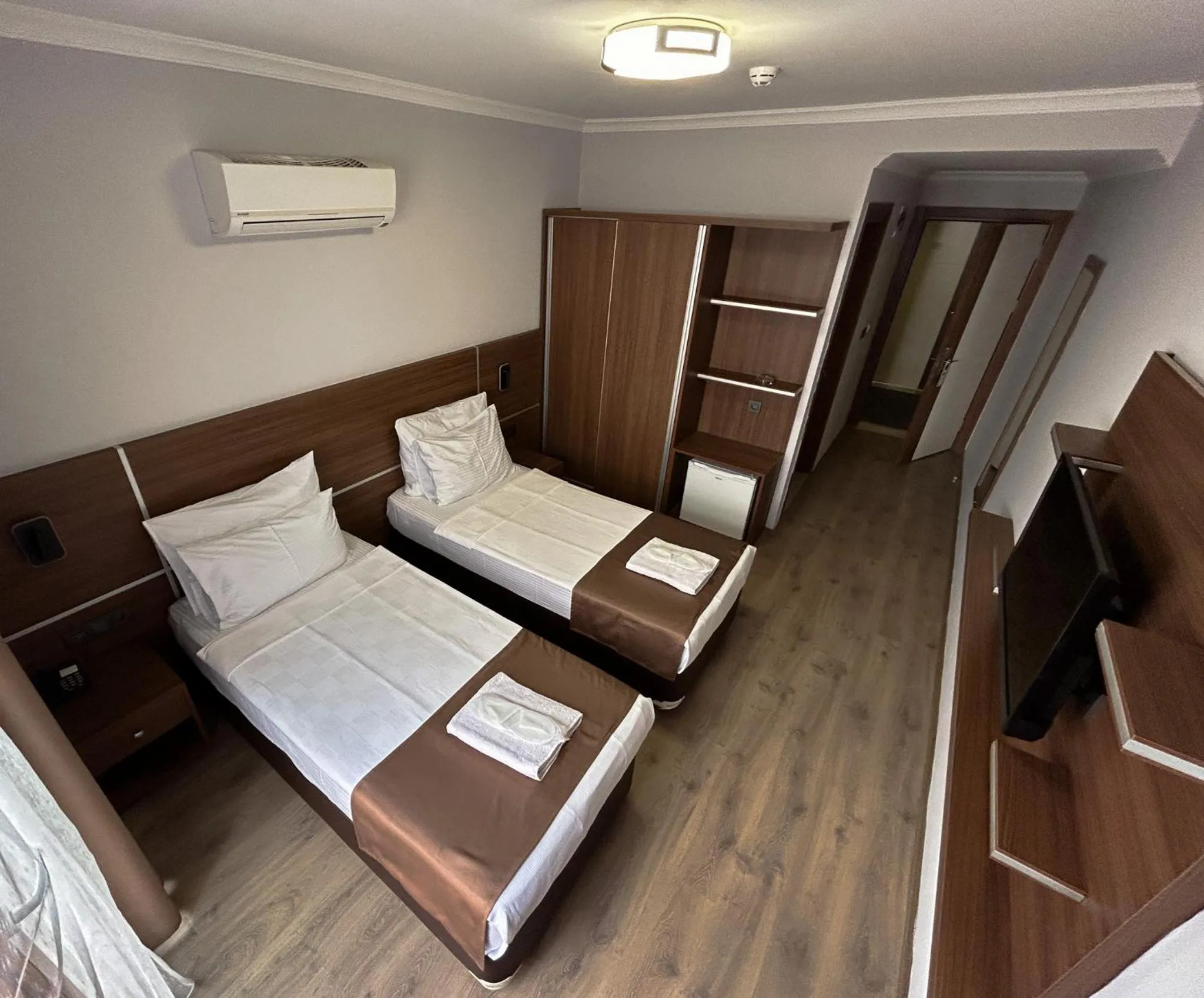 Bed in Gulluk Life Hotel