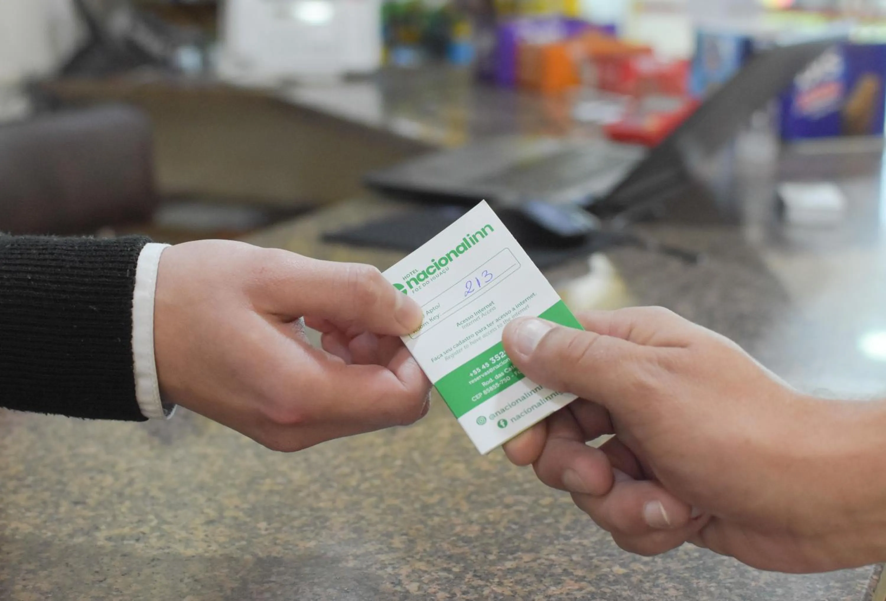 Lobby or reception in Hotel Nacional Inn Foz do Iguaçu