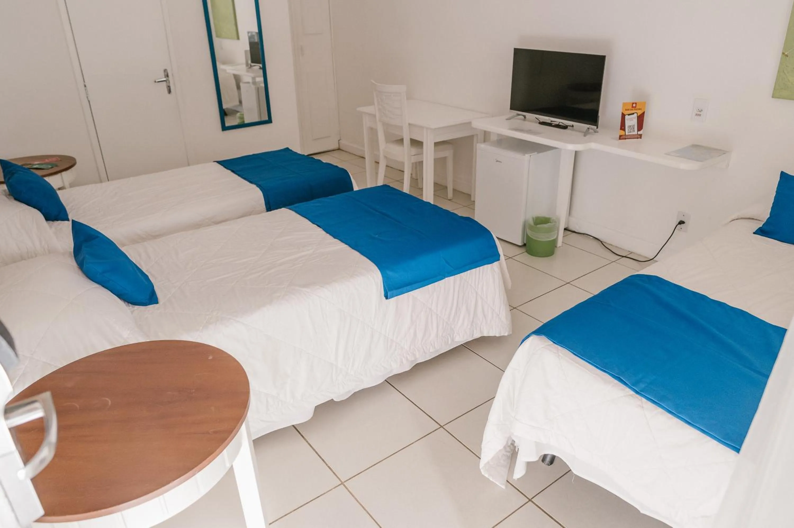 Bed in Pousada Bucaneiro