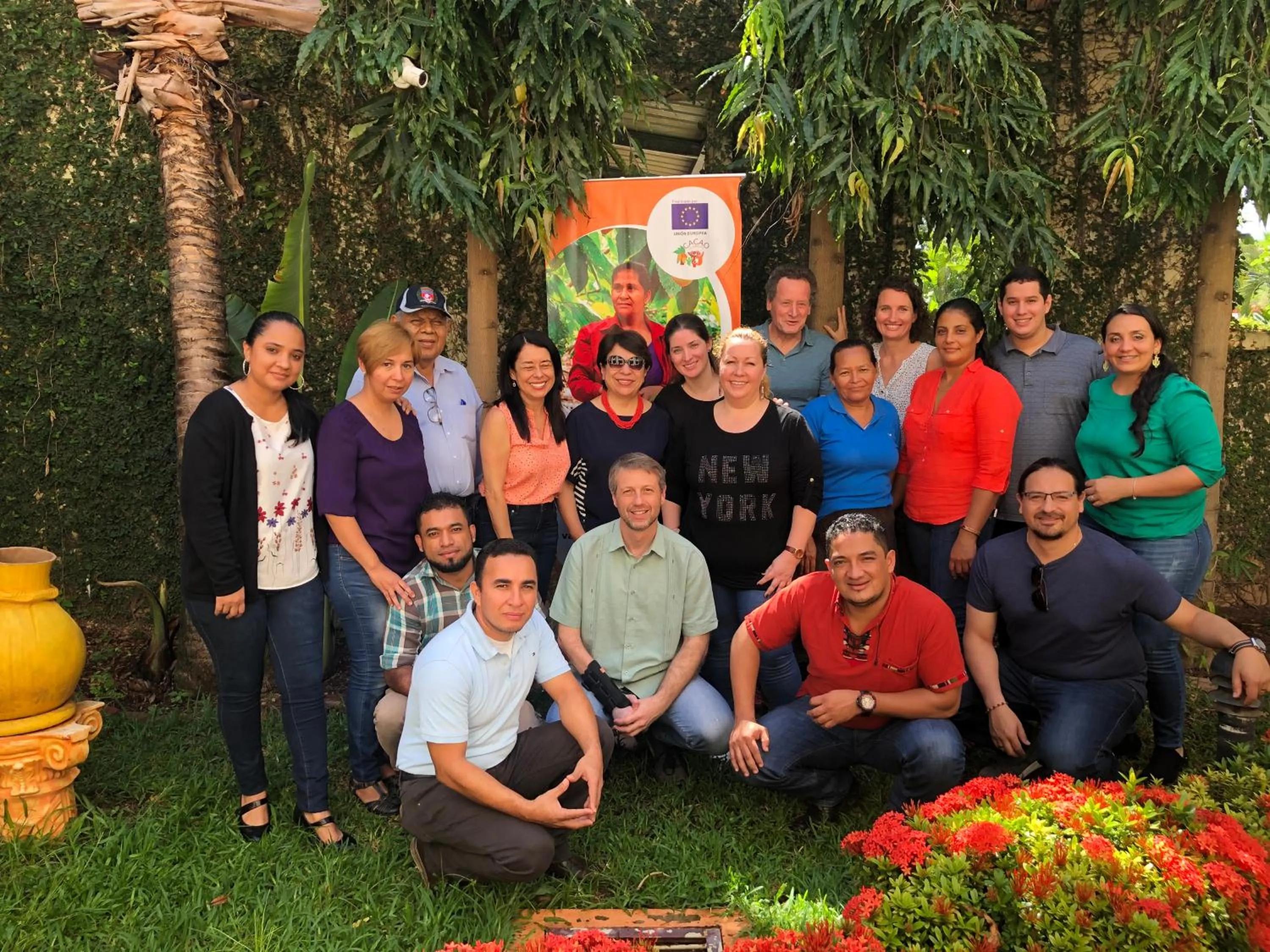 People in Hotel Plaza Maria