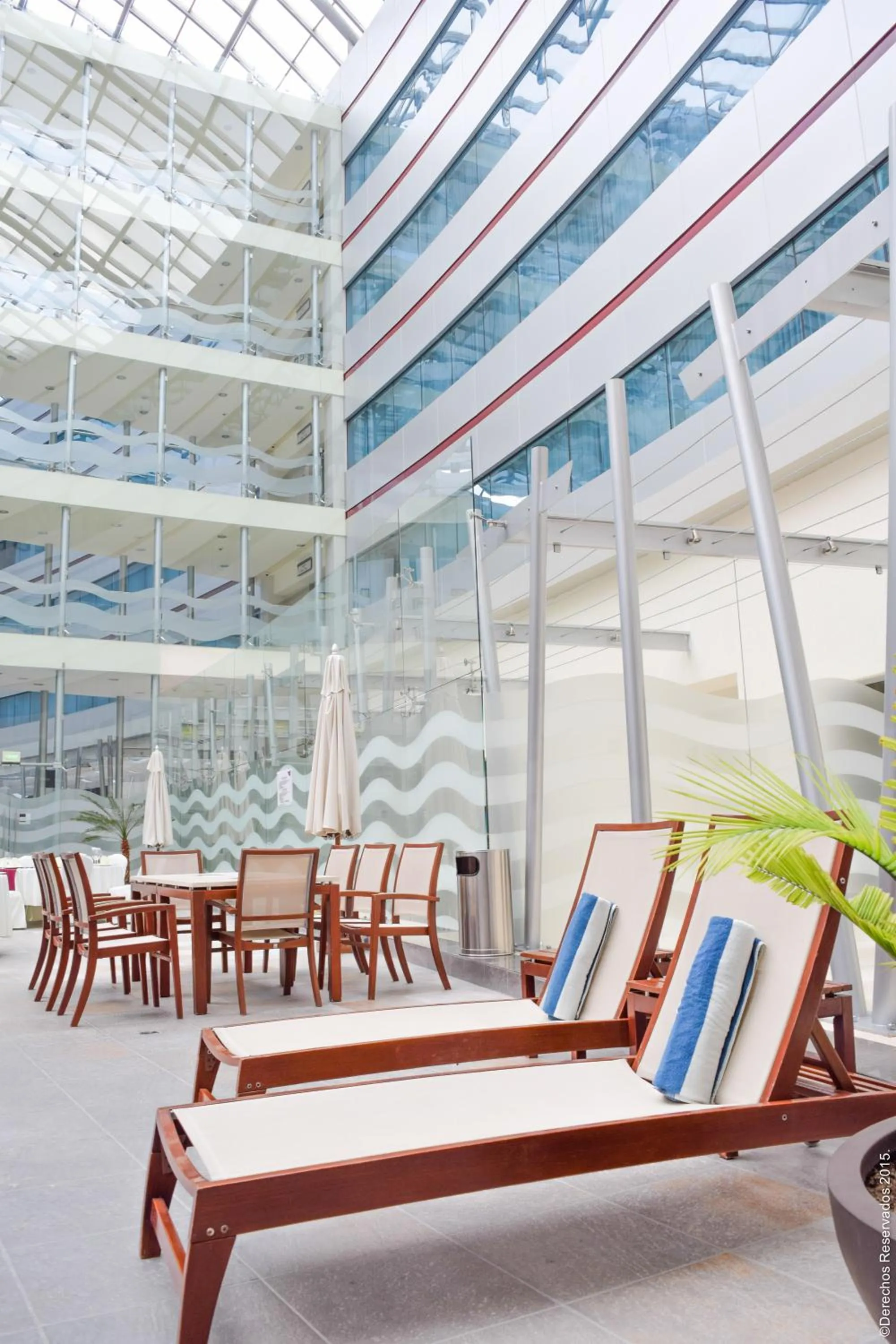 Swimming pool in Crowne Plaza Leon by IHG