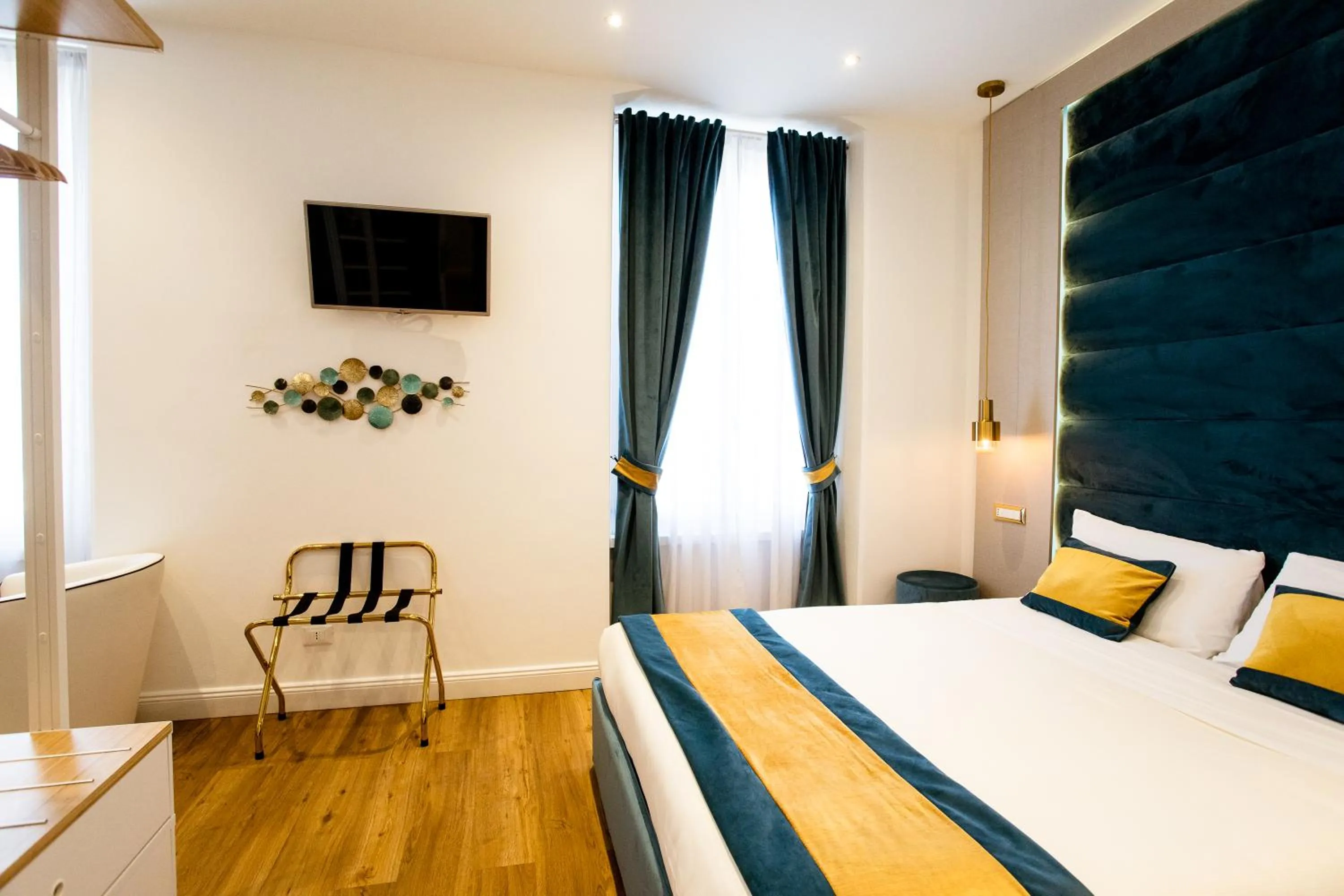 Bedroom, Bed in Atmosfere Guest House - Cinque Terre e La Spezia