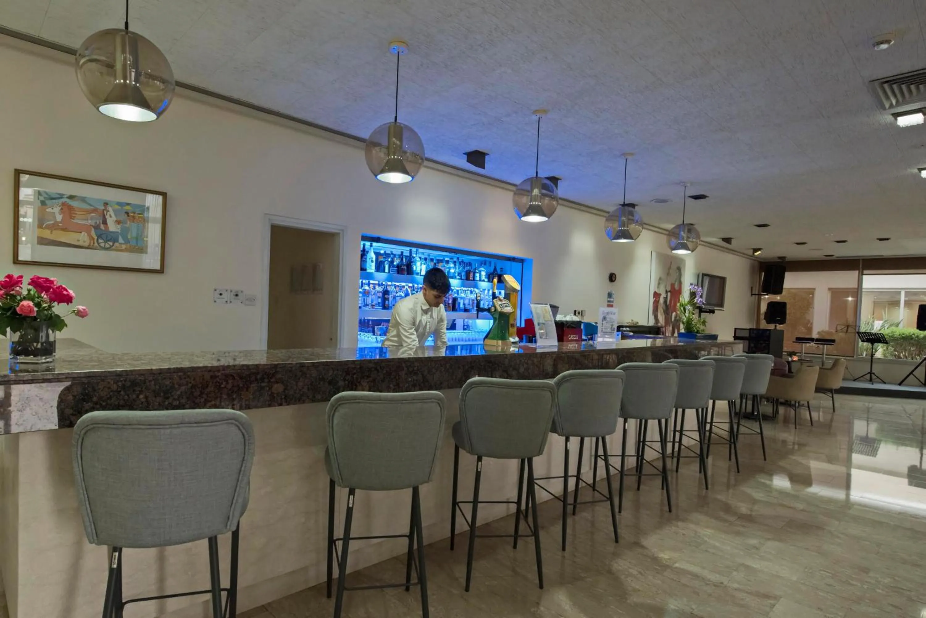 Lounge or bar in Kissos Hotel