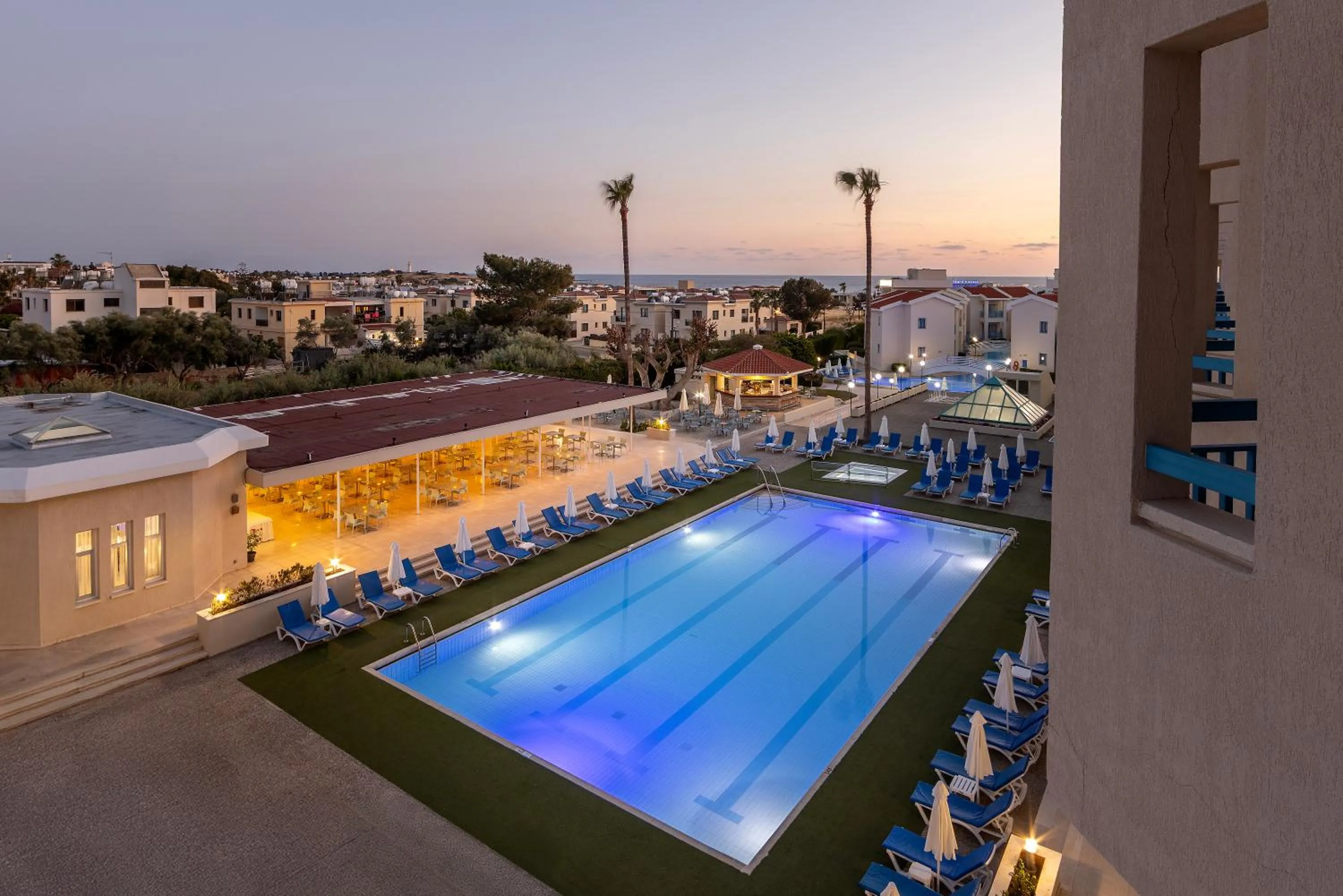 Property building in Kissos Hotel