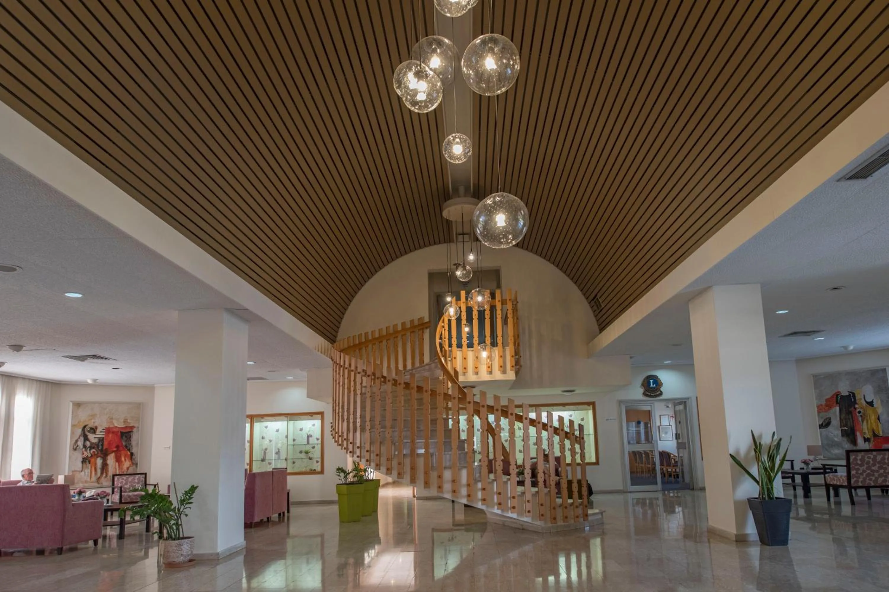Lobby or reception in Kissos Hotel