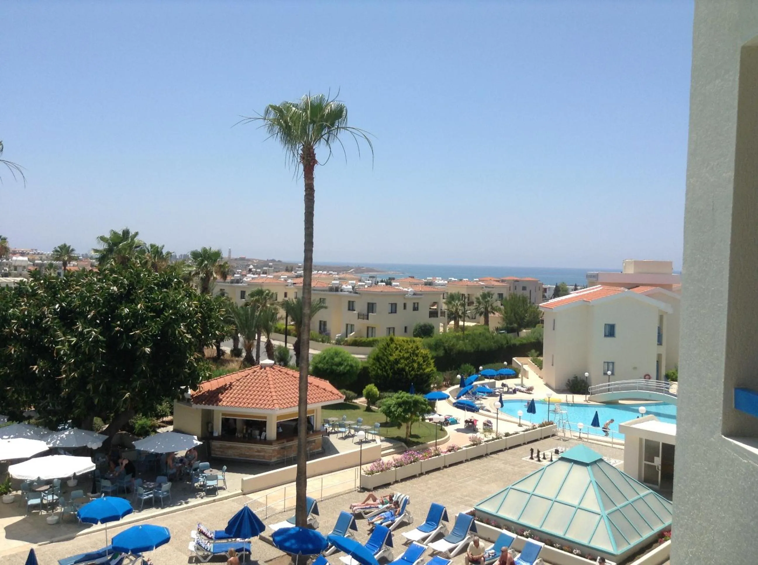 Sea view in Kissos Hotel