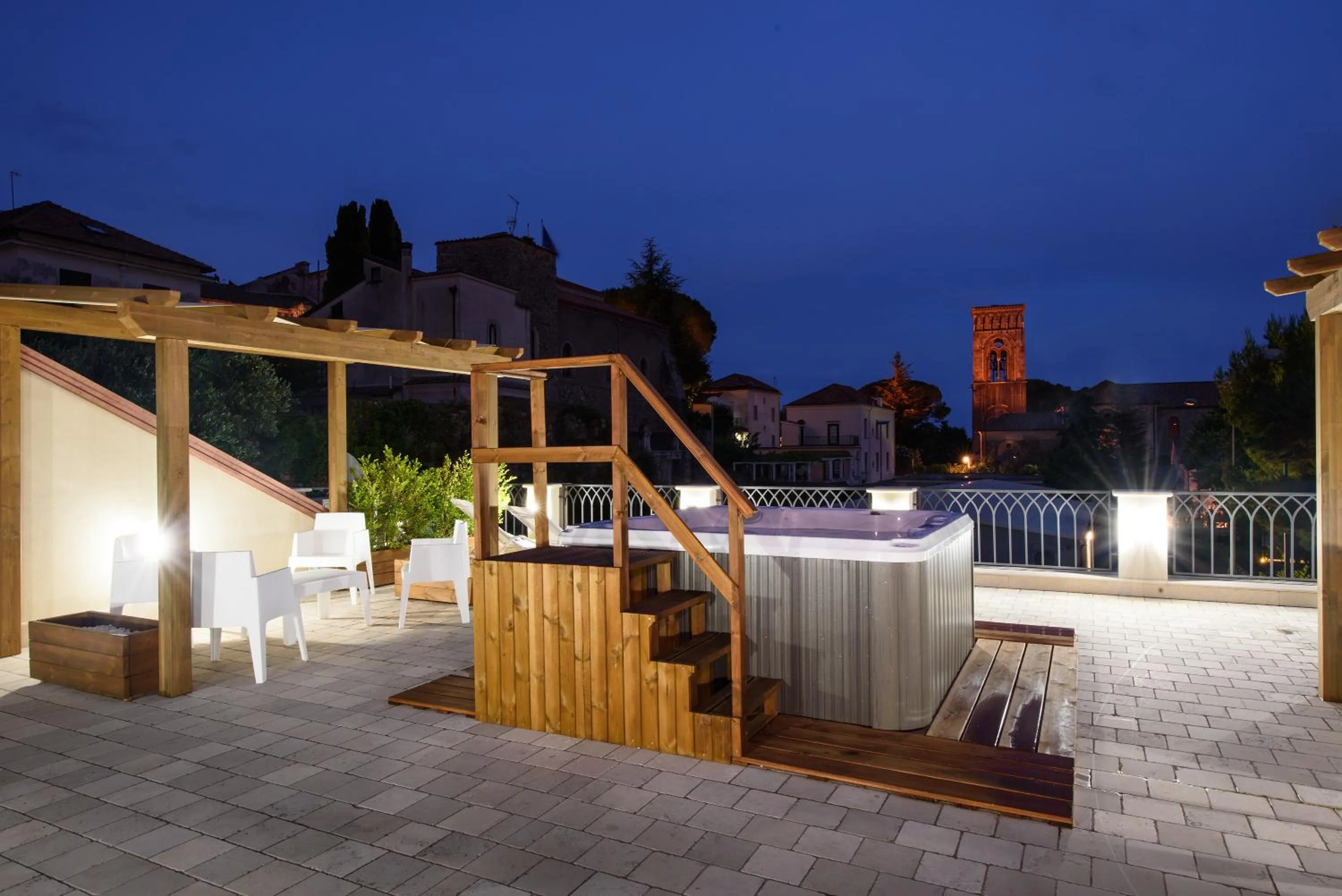 Patio in Ravello House