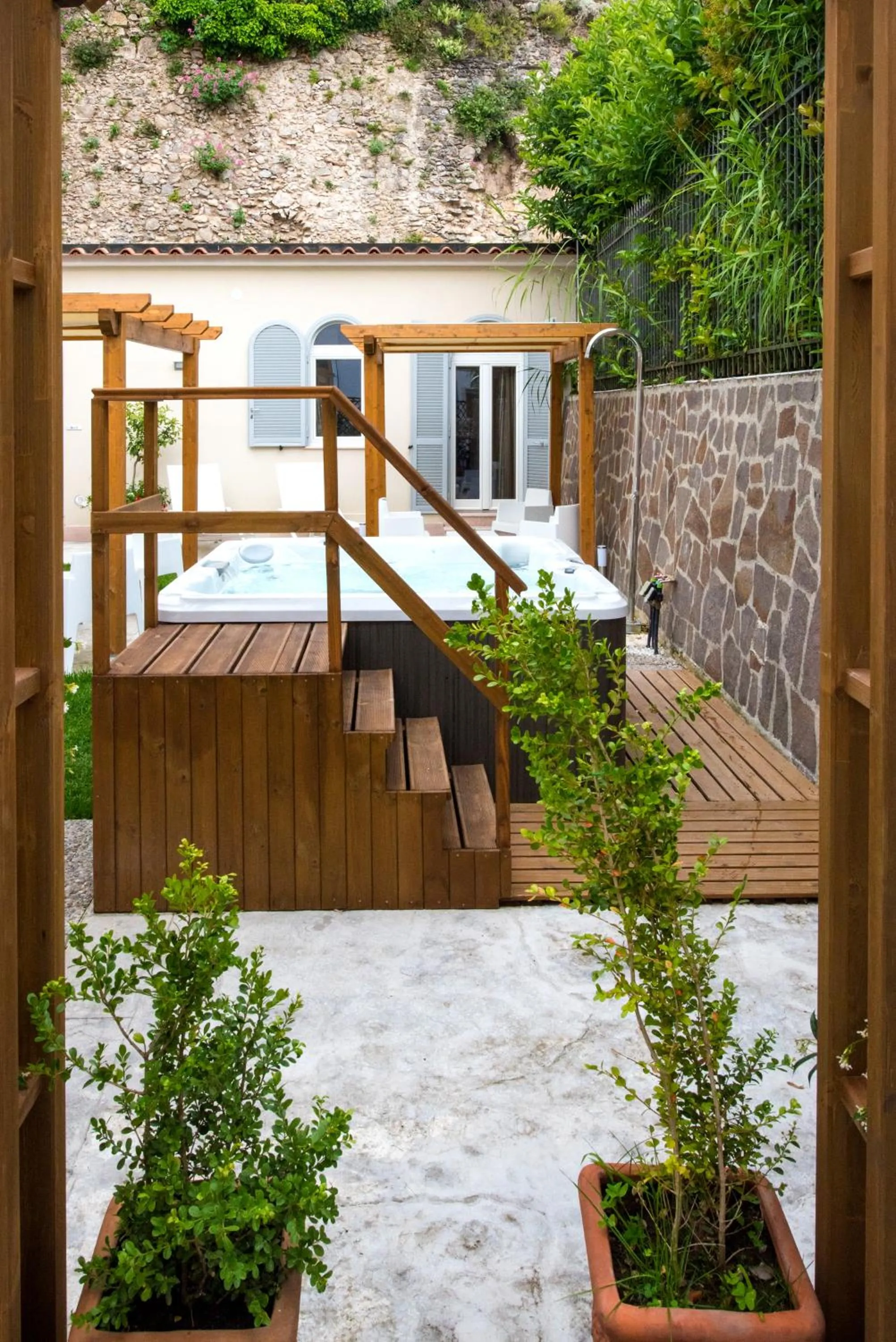Patio in Ravello House