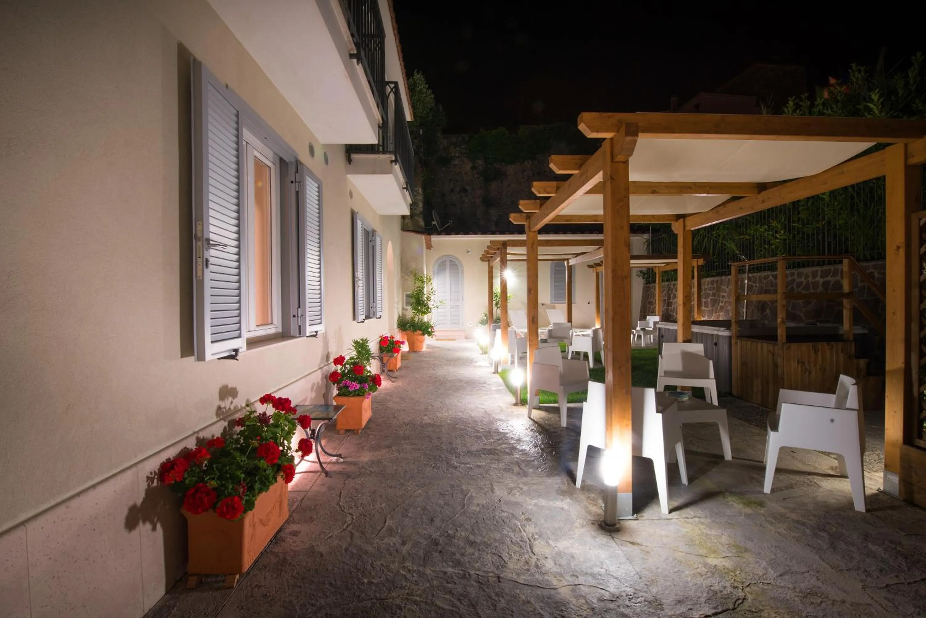 Patio in Ravello House