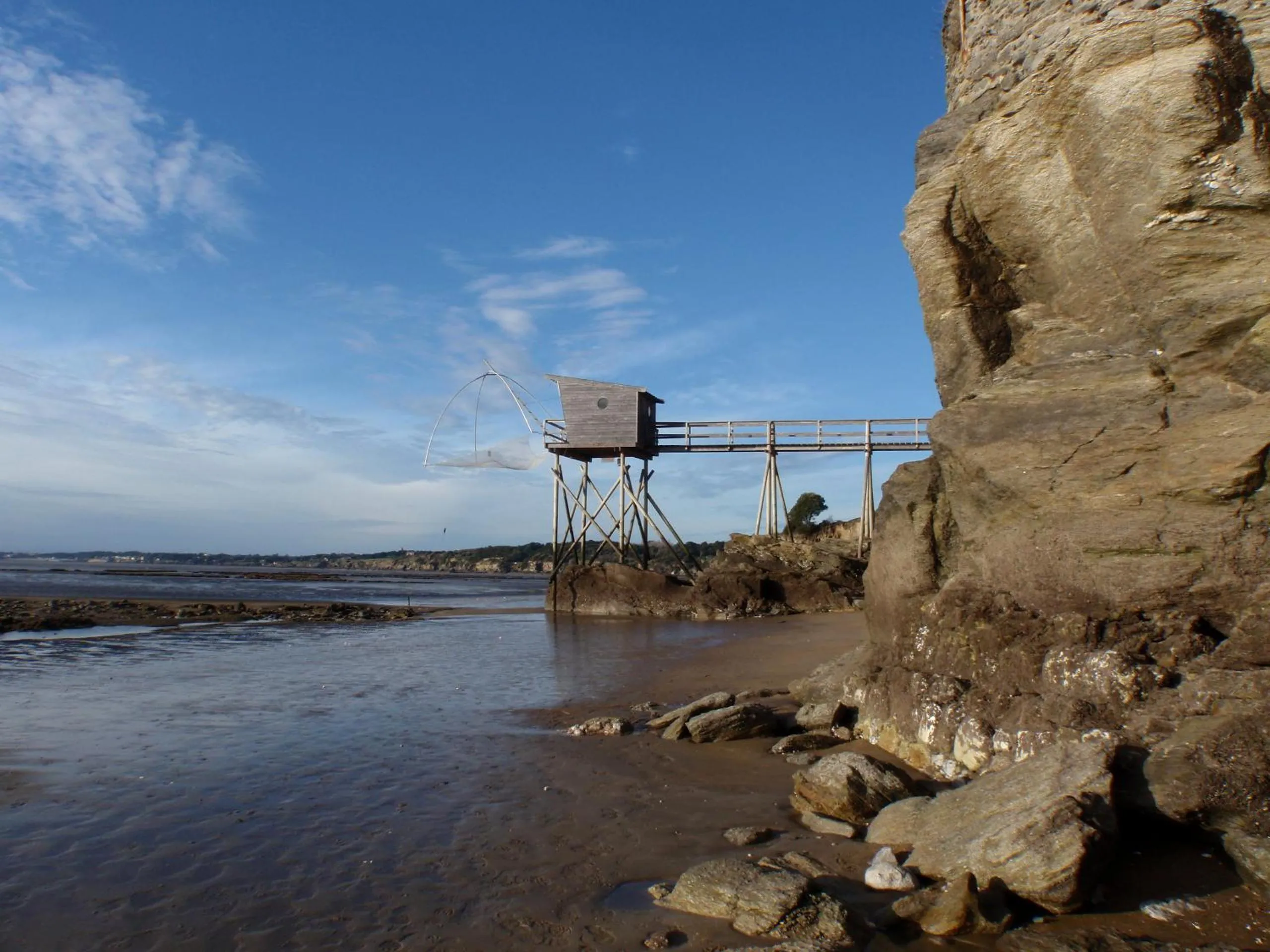 Natural landscape in La Belgerie