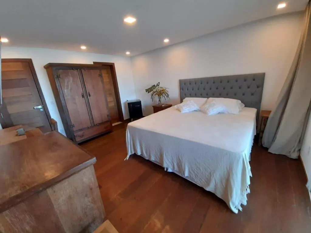 Bed in Pousada Pénareia